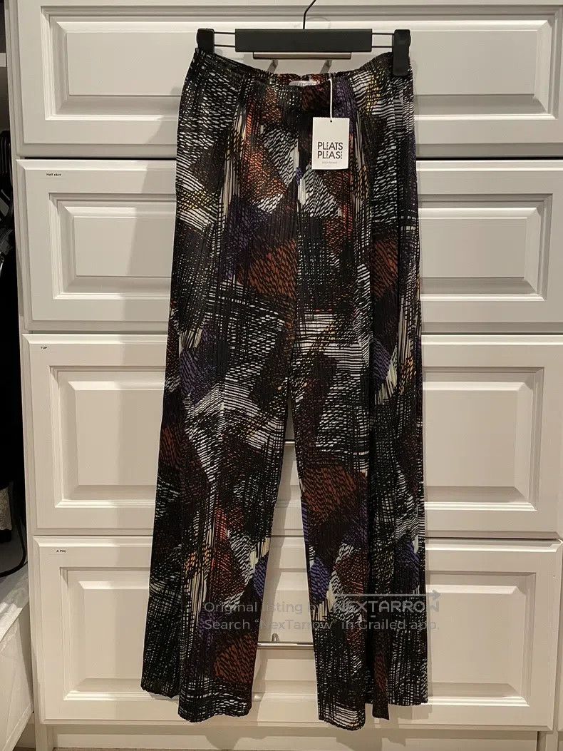 Issey Miyake Issey Miyake size:5 Wide-leg Pants Size 22" - 1 Thumbnail