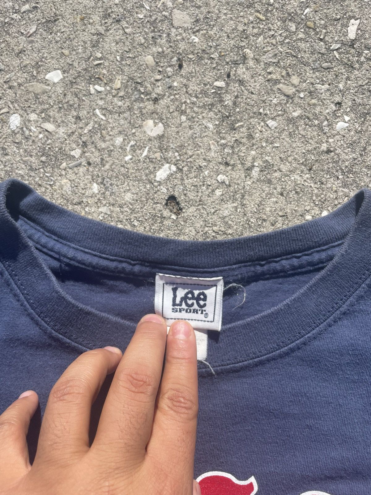 Lee vintage lee red sox tee Size US XL / EU 56 / 4 - 4 Thumbnail