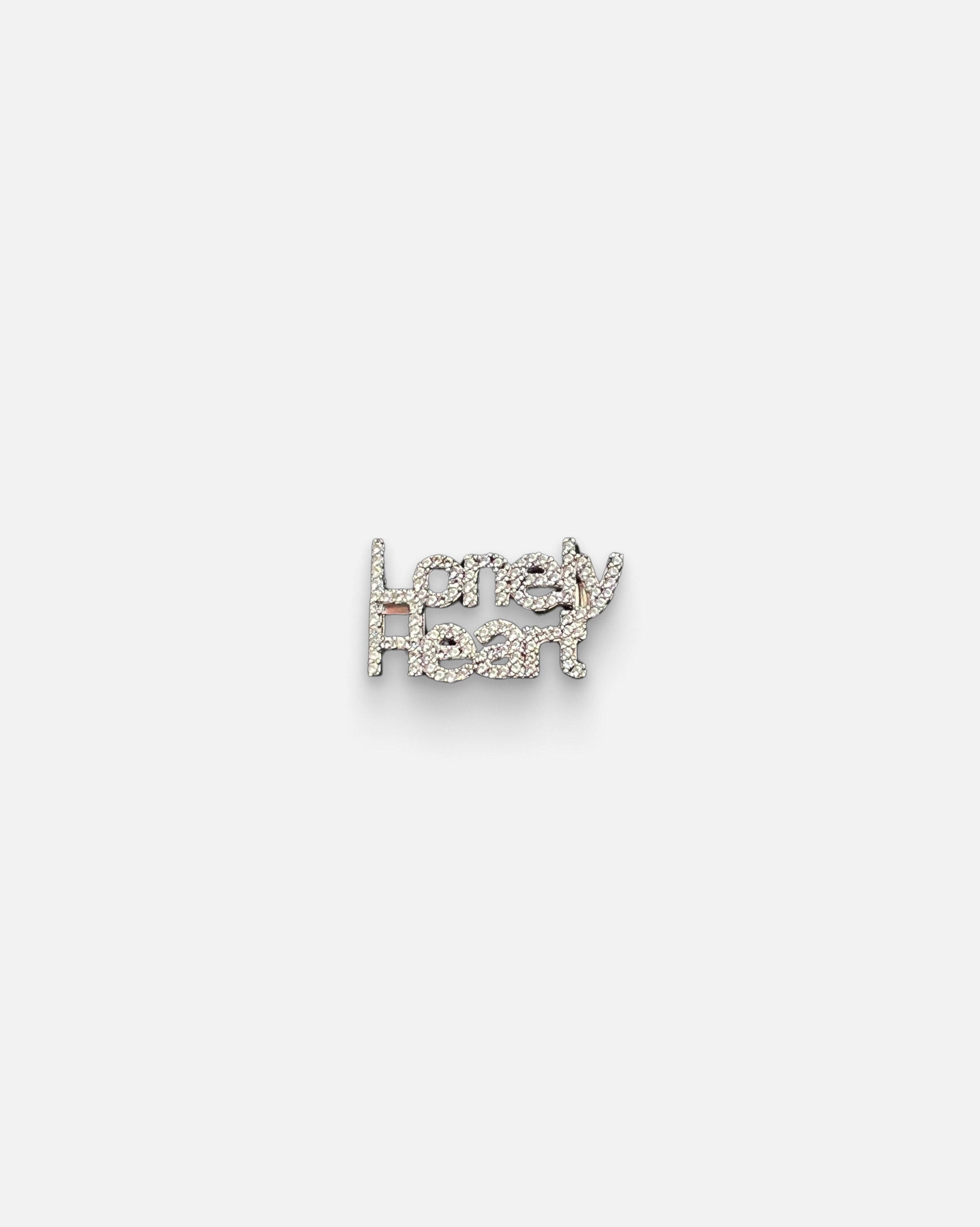 Celine Celine Lonely Heart Silver Brooch Size ONE SIZE - 1 Thumbnail