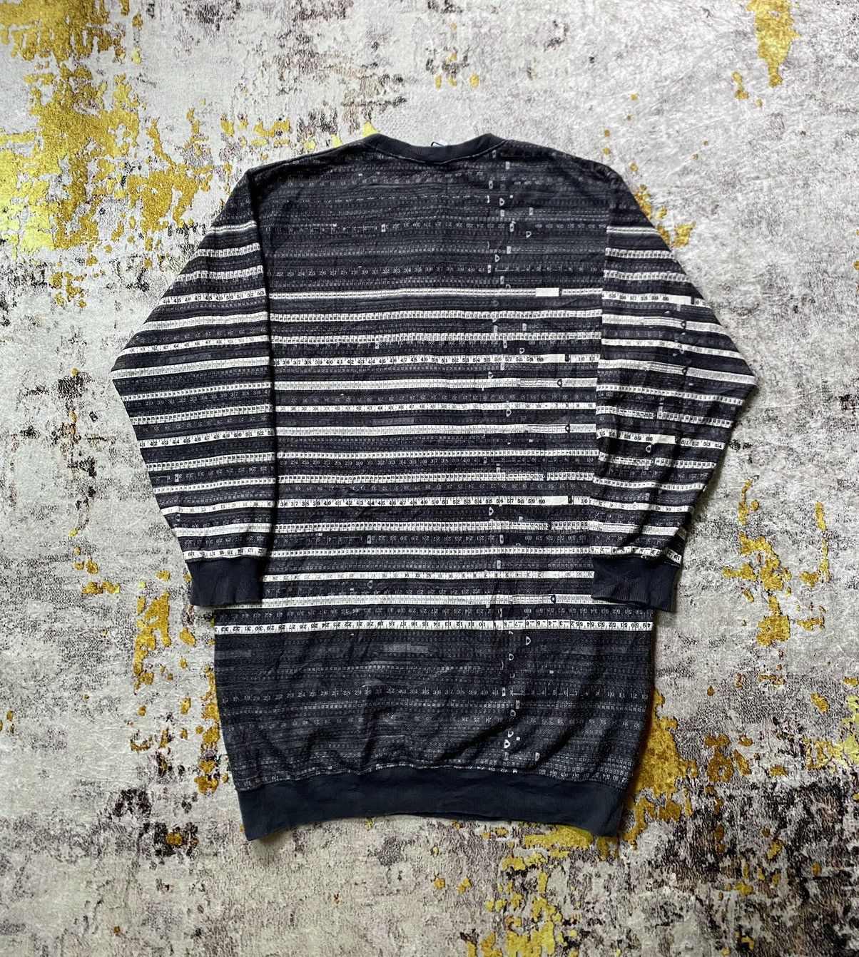 Jean Paul Gaultier JPG Jean Paul Gaultier Sweatshirt Measurements Striped Size US M / EU 48-50 / 2 - 2 Thumbnail