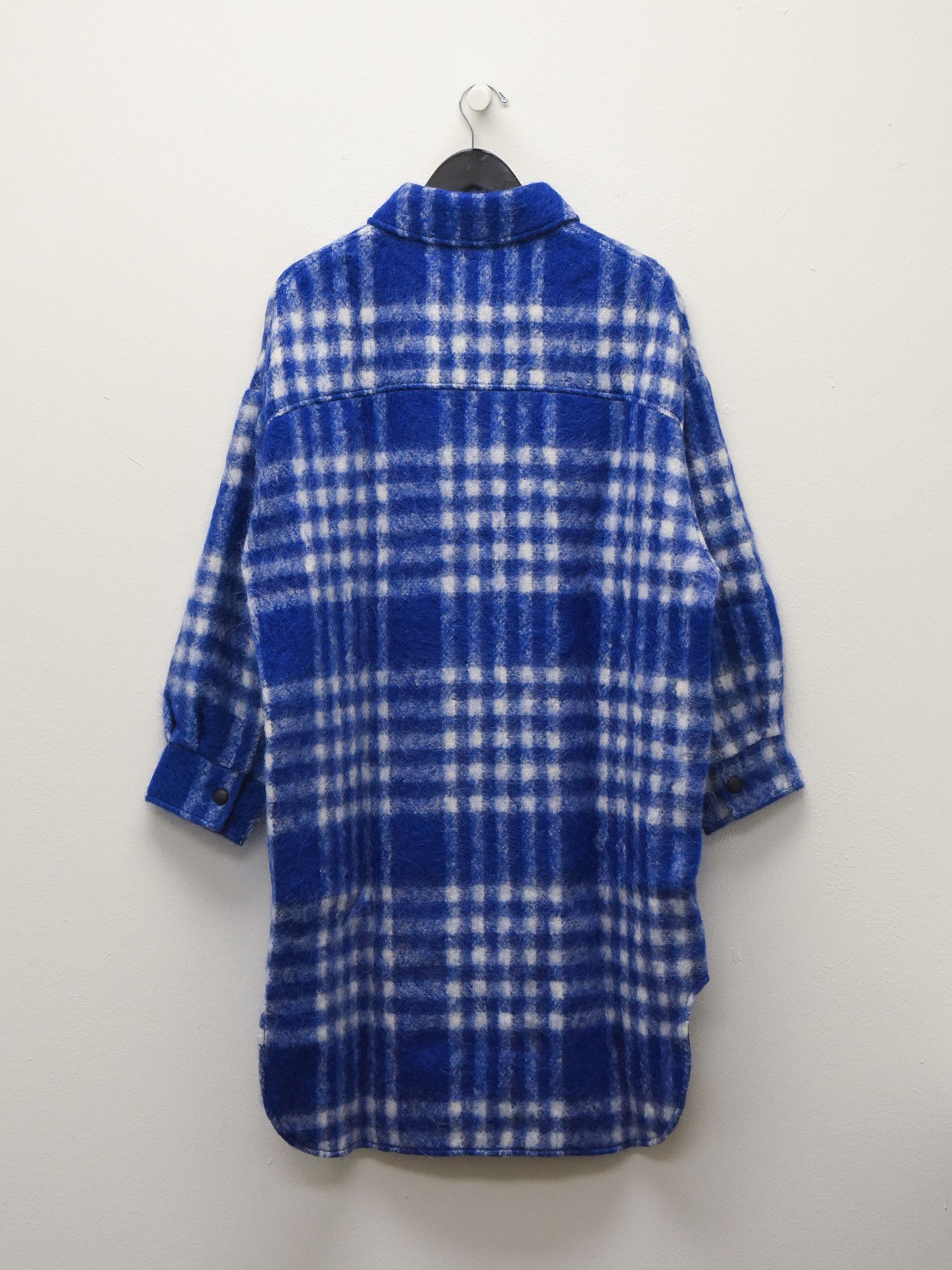 Other ERIKA CAVALLINI Womens Checked Pattern Long Shirt Coat Size S / US 4 / IT 40 - 2 Thumbnail