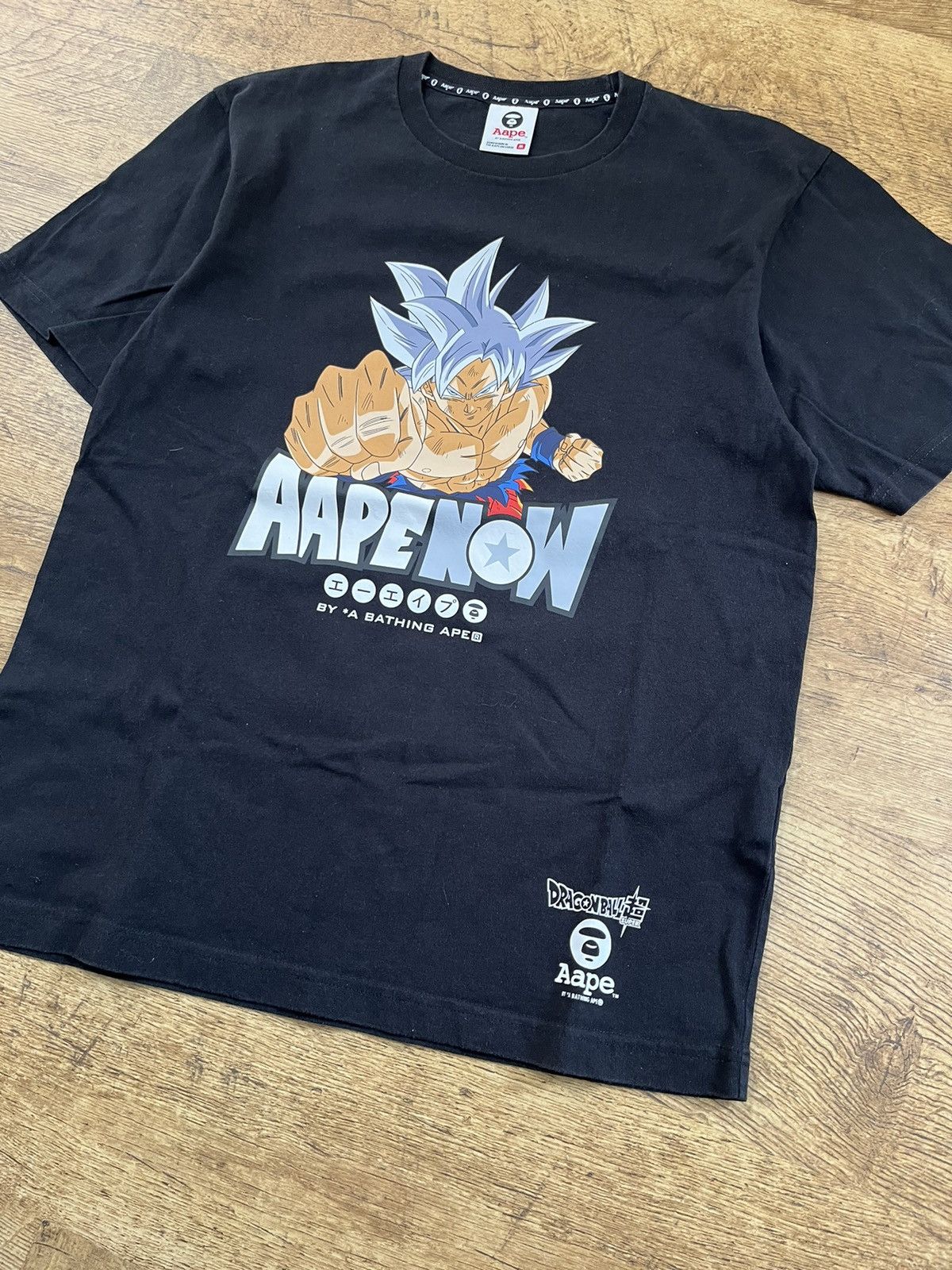 Aape × Bape Aape x Dragon Ball Son Goku Ultra Instinct Tee Size US M / EU 48-50 / 2 - 2 Thumbnail