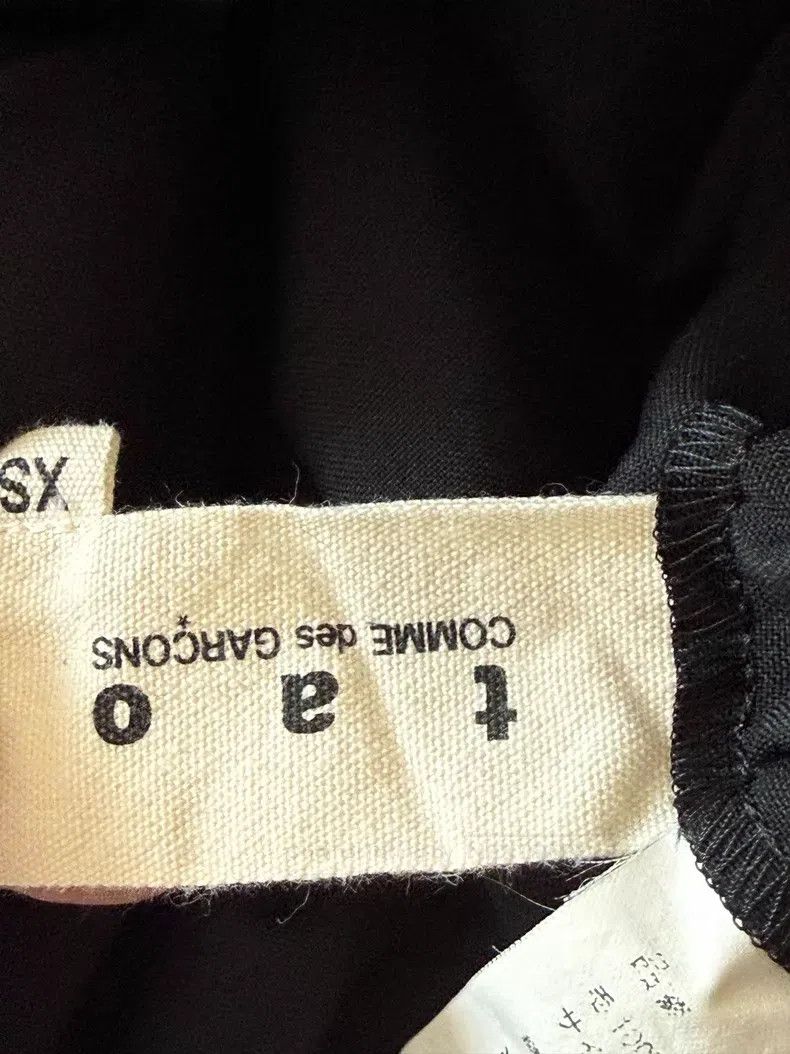 Comme des Garcons Comme des Garcons size XS Black Multi-pleated Midi Skirt Size 22" - 4 Thumbnail