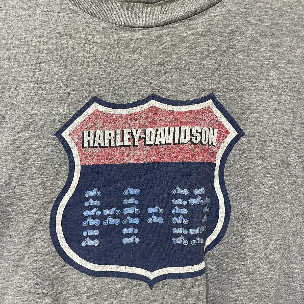 Harley Davidson × Vintage 90s baggy Harley Davidson shirt goth moto punk rock baggy xl Size US XL / EU 56 / 4 - 2 Thumbnail