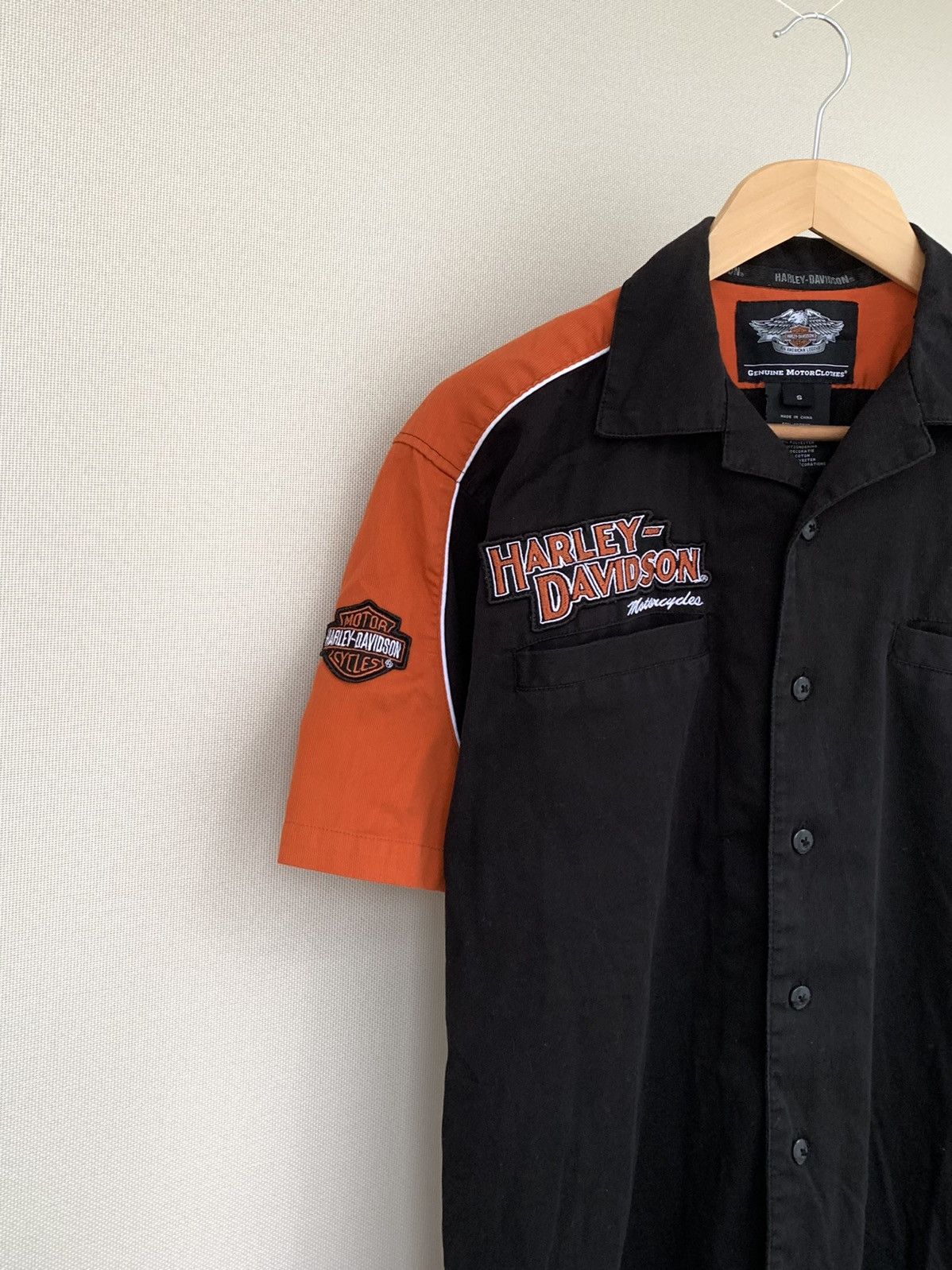 Vintage HARLEY DAVIDSON Big Logo Vintage Button Shirt Men’s Size M Size US S / EU 44-46 / 1 - 3 Thumbnail
