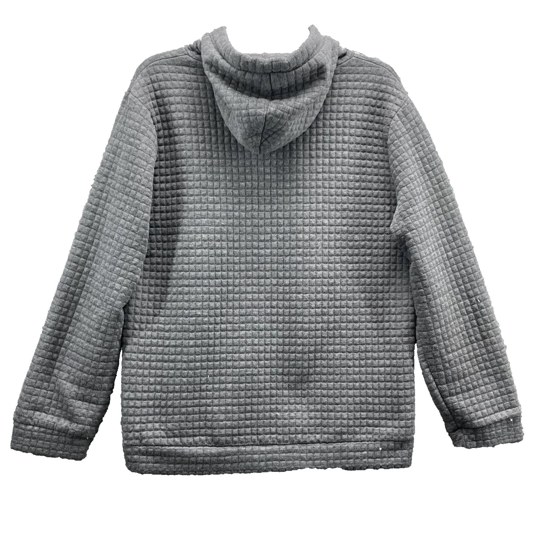 Vogue Vogue Waffle Knit Hoodie Men Large Quilted Outdoor Streetwear Workwear Gorp Camp Size US L / EU 52-54 / 3 - 2 Thumbnail