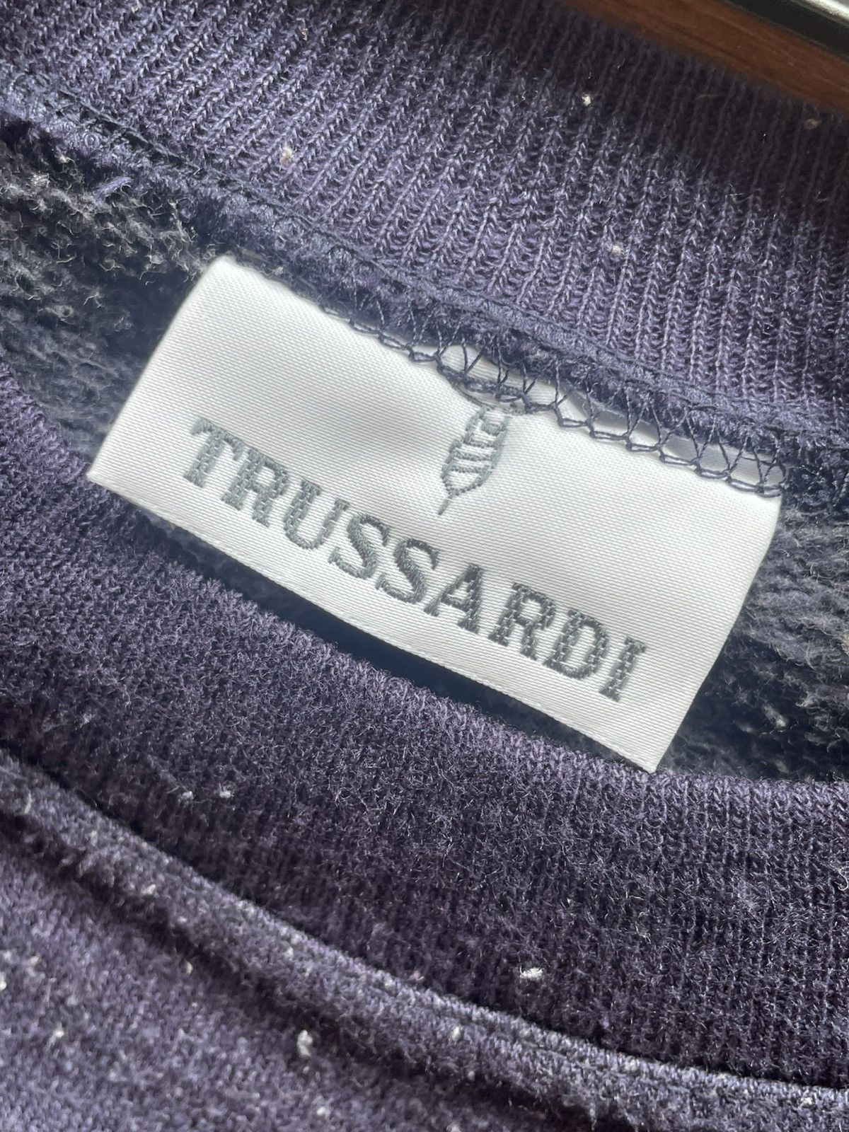Trussardi Vintage Trussardi Crewneck Sweatshirt Greyhound Logo Size US L / EU 52-54 / 3 - 4 Thumbnail