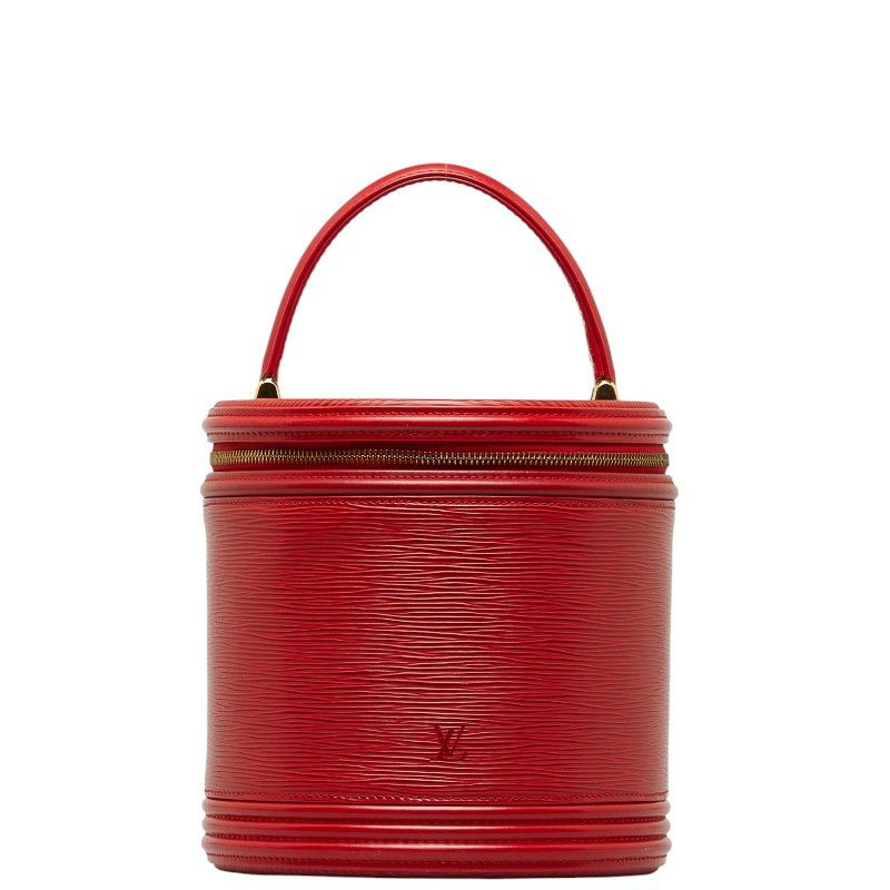 image of Louis Vuitton Epi Cannes Vanity Case in Red, Women's