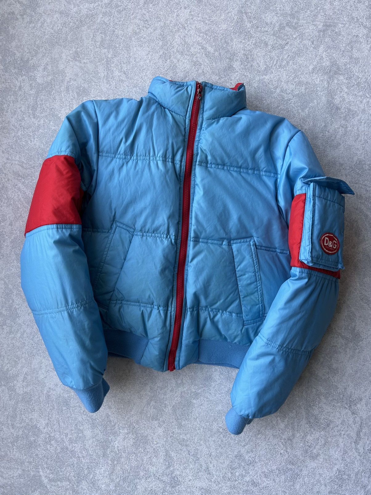 Dolce & Gabbana Vintage Dolce Gabbana Cropped Ski Down Puffer Jacket Size M / US 6-8 / IT 42-44 - 9 Thumbnail