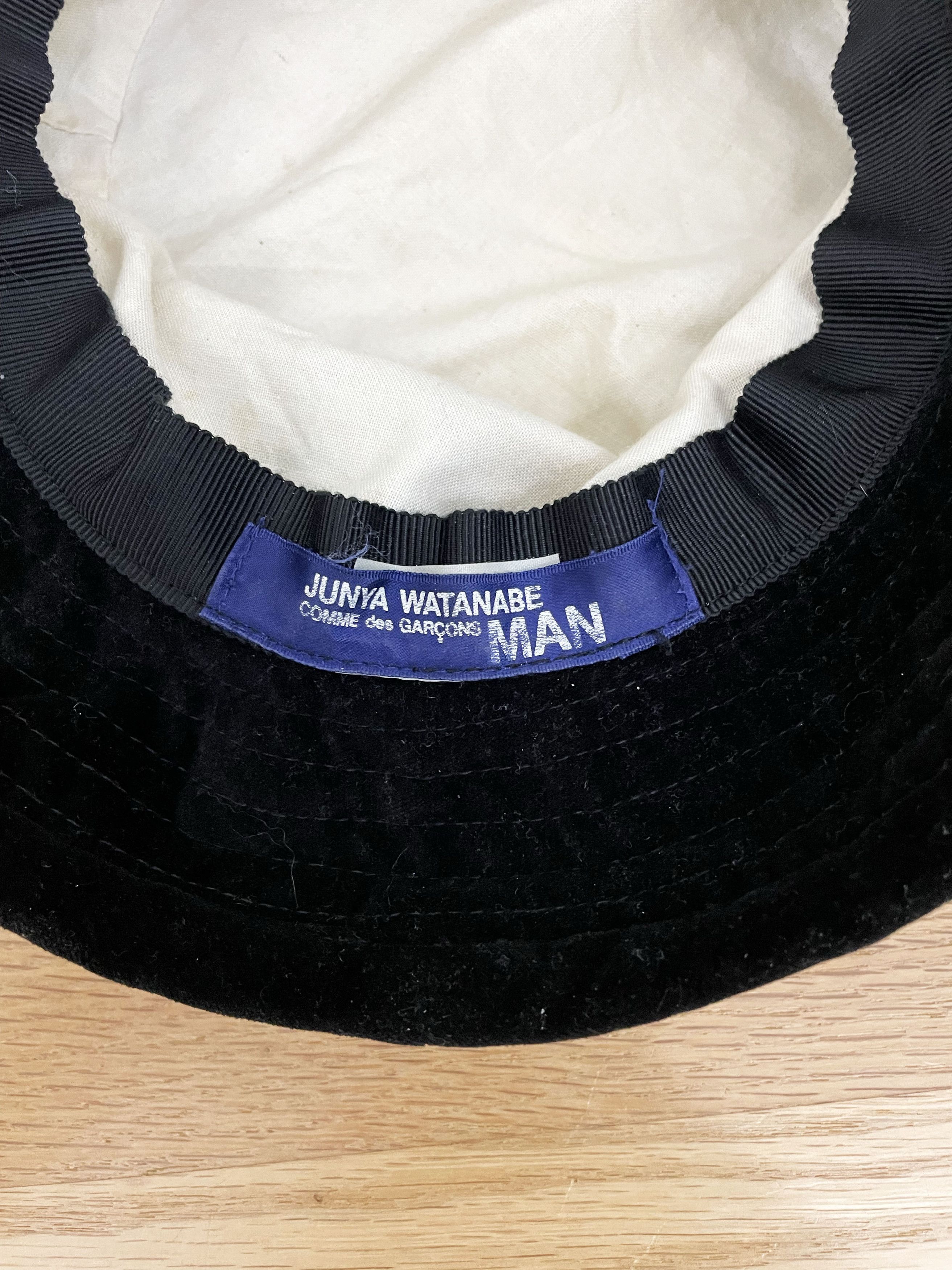 Junya Watanabe Velour Bucket Hat Size ONE SIZE - 5 Thumbnail