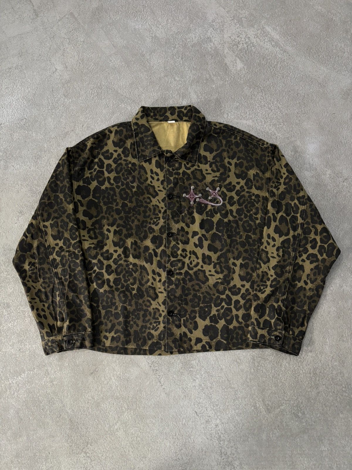 Other LEOPARD DENIM SHIRT Size US L / EU 52-54 / 3 - 1 Thumbnail