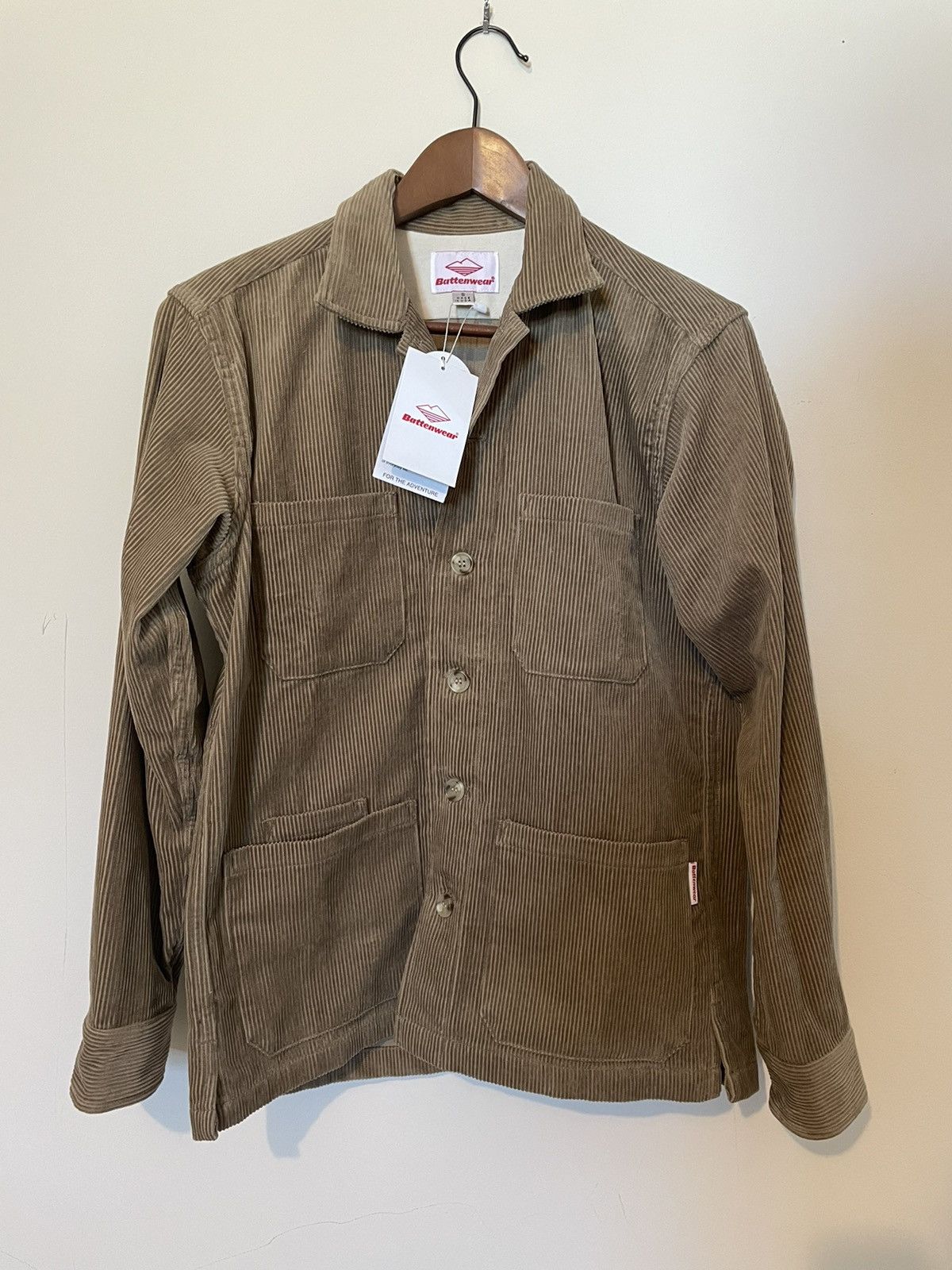 image of Battenwear Five Pocket Canyon Shirt in Brown, Men's (Size Small)