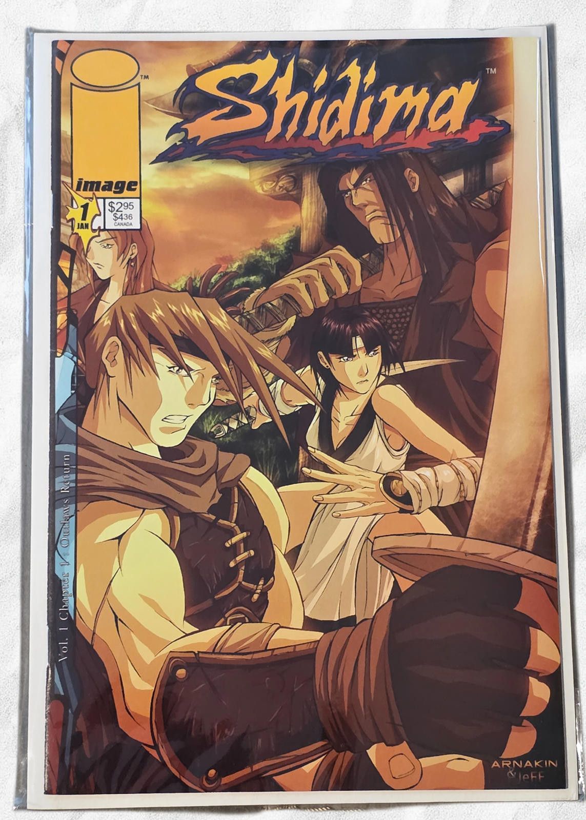 Other Shidima Comic #1 First Issue Dreamwave 2001 (C) Size ONE SIZE - 5 Thumbnail