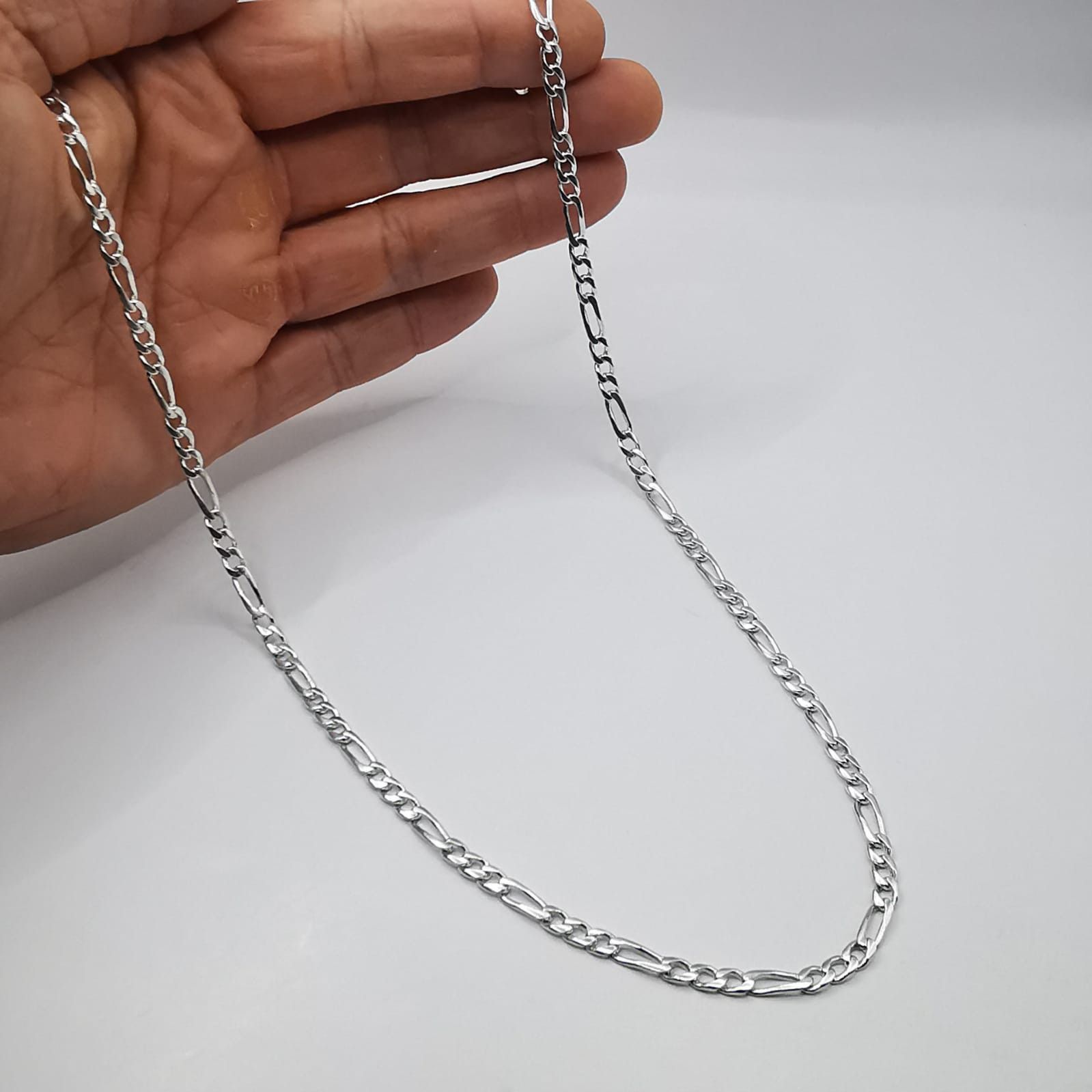 Sterling Silver Vintage Jewelry Chain, 925 Sterling Silver, Signed 20,94g Size ONE SIZE - 6 Thumbnail