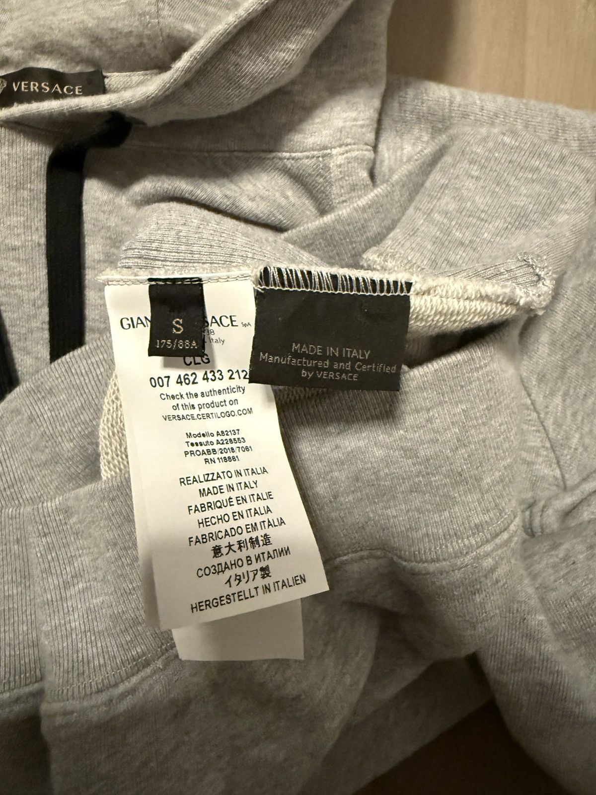 Versace Versace Hoodie Size US S / EU 44-46 / 1 - 4 Thumbnail