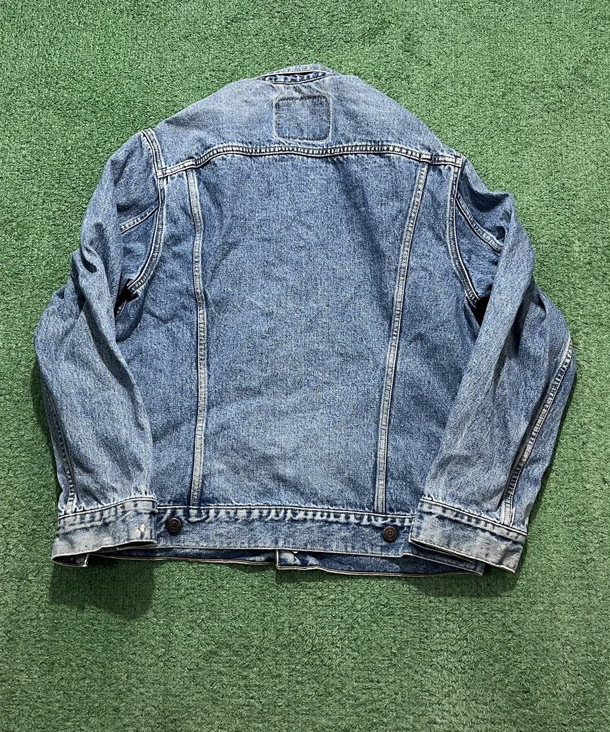 Levi's Levis denim jacket bomber blue Size US M / EU 48-50 / 2 - 7 Thumbnail