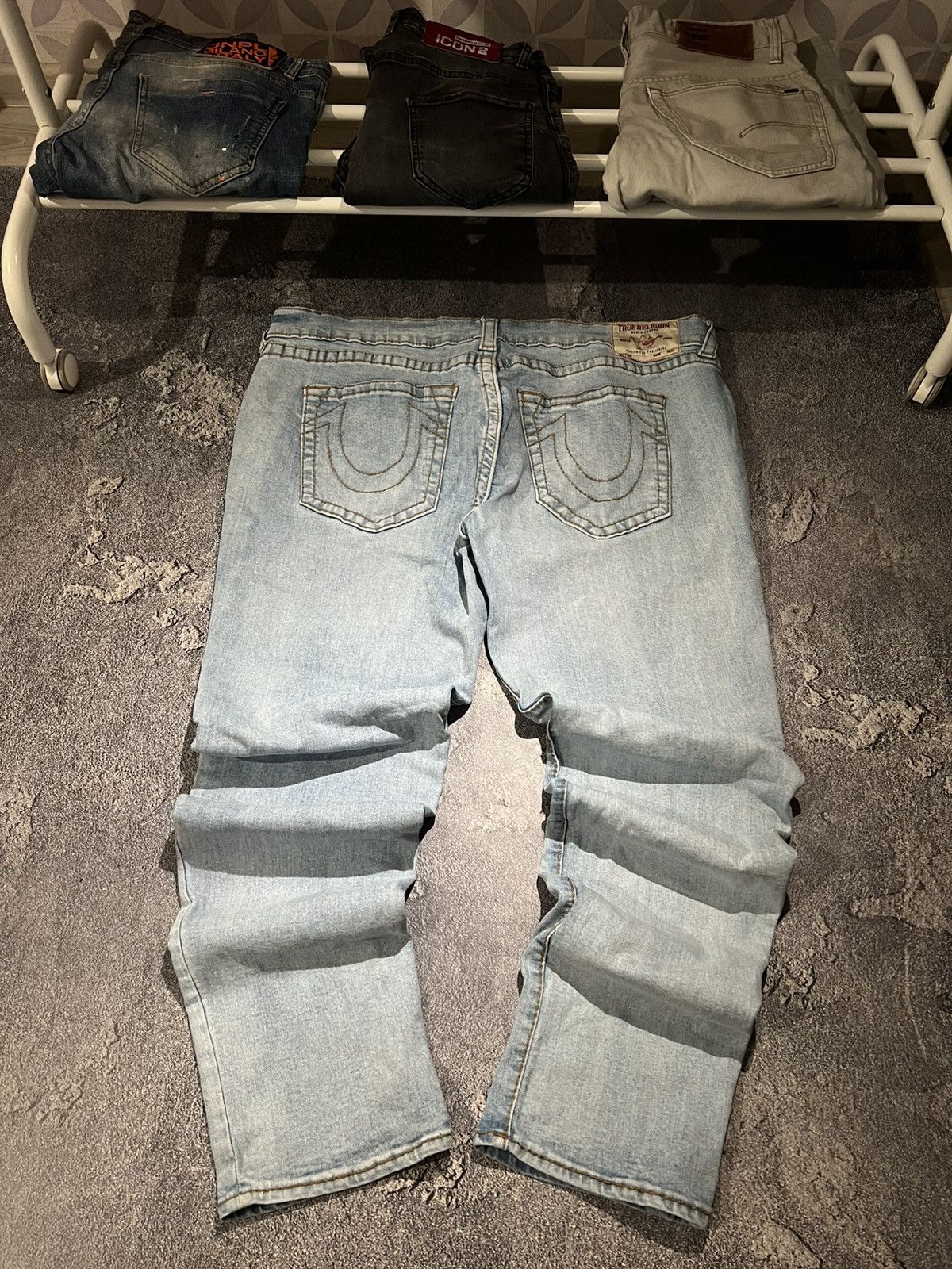 True Religion Light Blue Jeans / Swag Style Streetwear