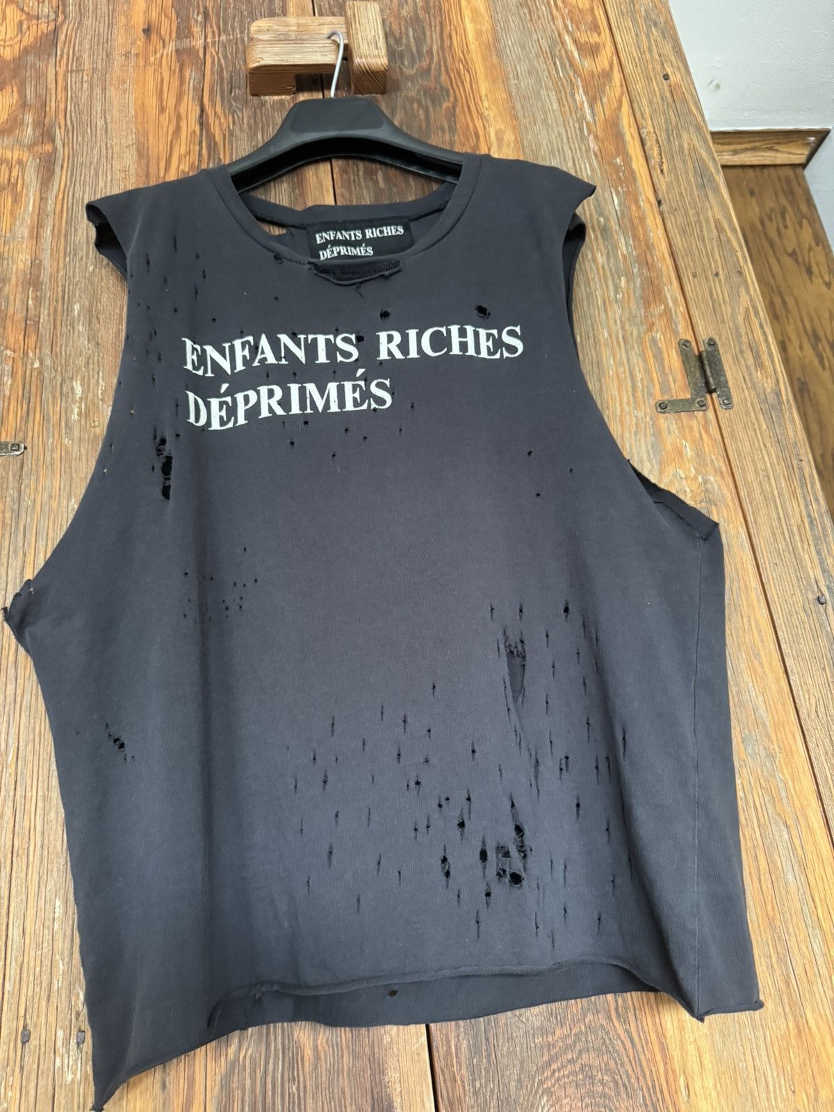 Enfants Riches Deprimes Enfants Riches Deprimes logo shirt - size xl Size US XL / EU 56 / 4 - 3 Thumbnail