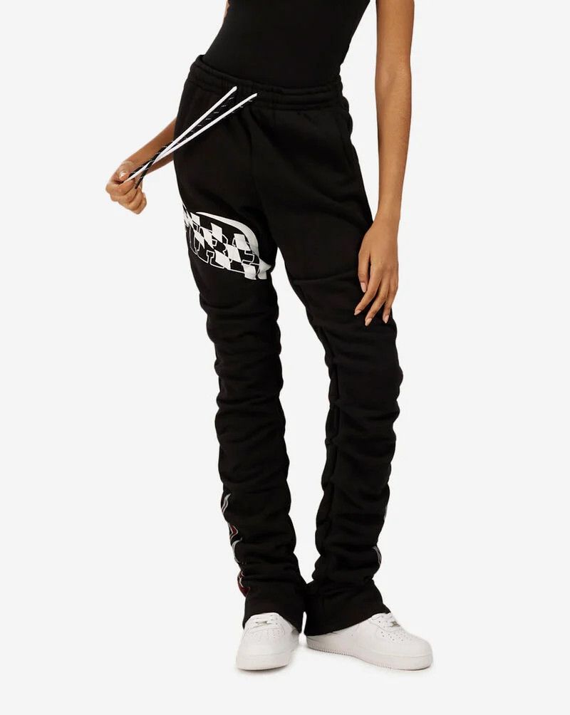 Smoke Rise Smoke Rise Racing Fleece Stacked Pants Size Medium Size 28" / US 6 / IT 42 - 7 Thumbnail