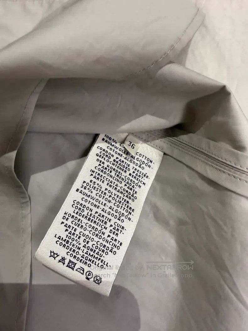 Hermes Hermes V-Neck Solid Short Sleeve - Cotton Size XS / US 0-2 / IT 36-38 - 4 Thumbnail