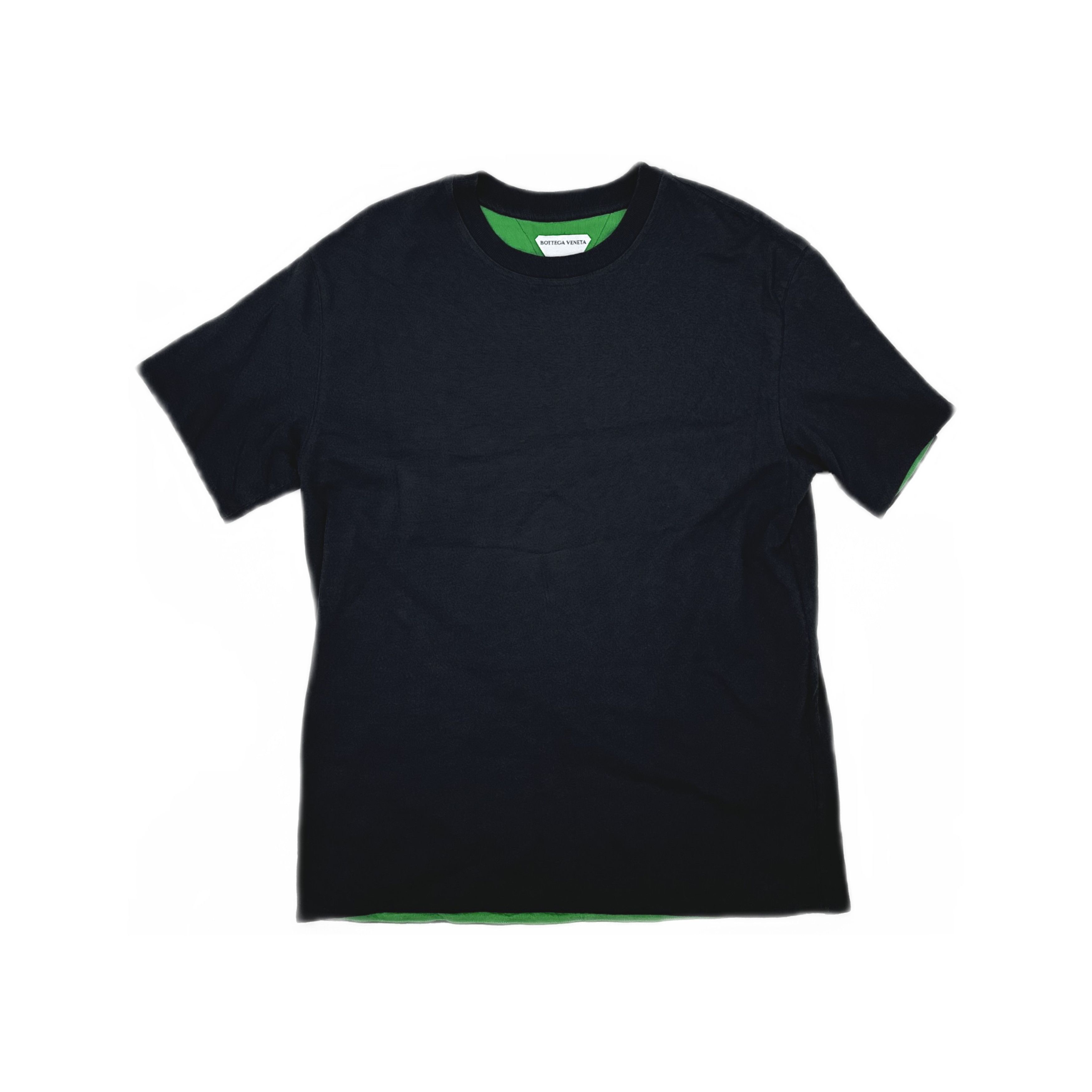 Bottega Veneta Bottega Veneta Green Trim T-Shirt Size S Size US S / EU 44-46 / 1 - 1 Thumbnail
