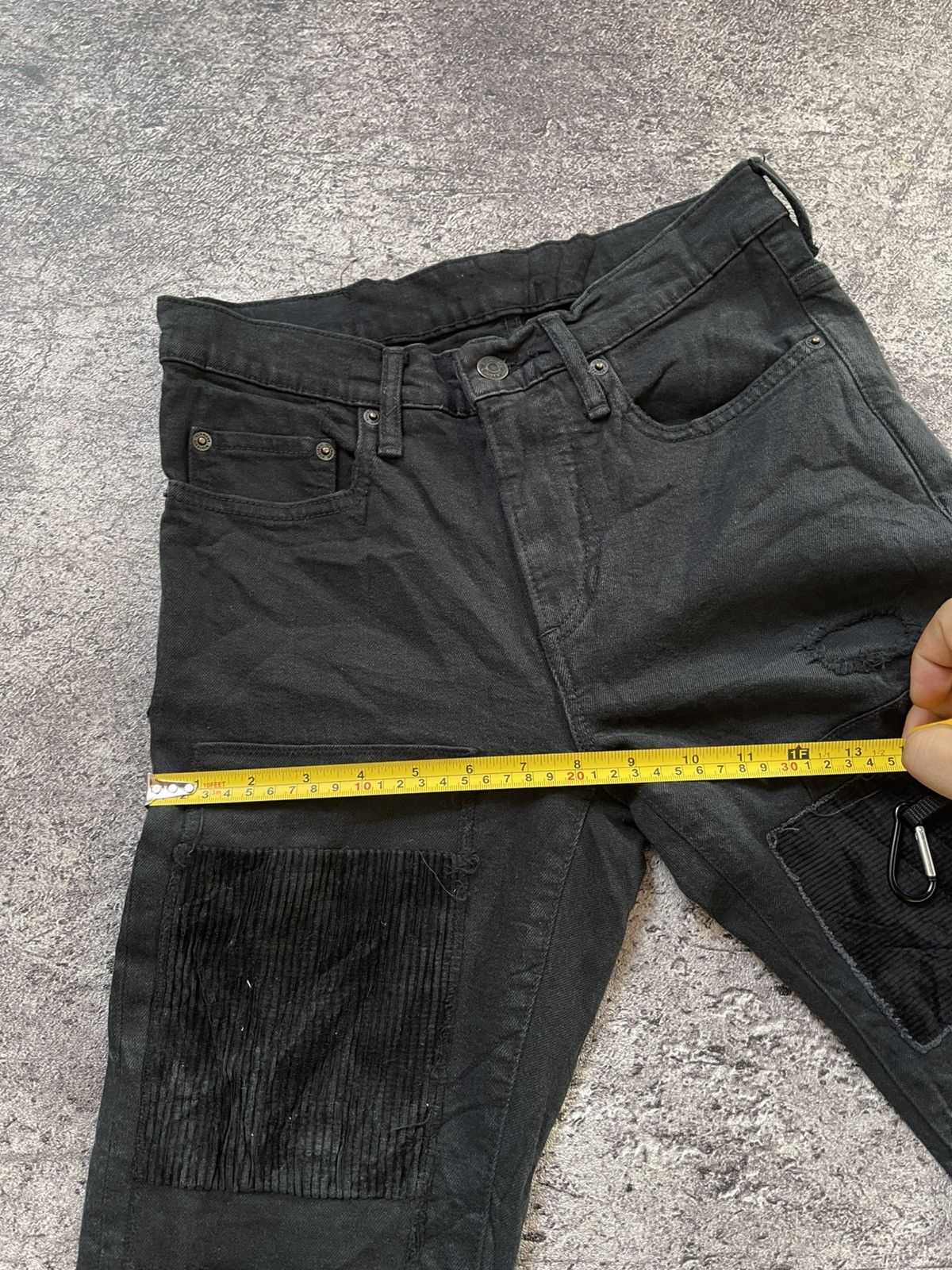 Hysteric Glamour Hysteric Glamour Distressed patch ifsixwasnine jeans Size US 28 / EU 44 - 18 Thumbnail