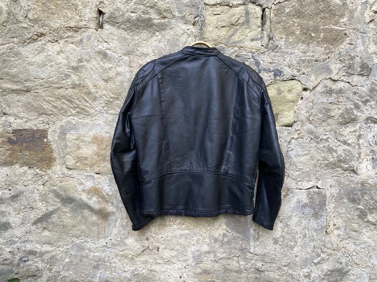 Vintage Vintage 80s Rivetts London Leather Biker Jacket Cafe Racer Size US L / EU 52-54 / 3 - 11 Thumbnail