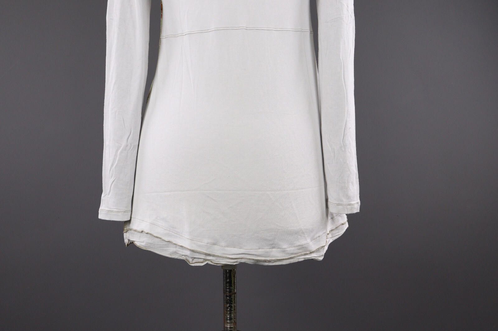 Designer Elisa Cavaletti Sono Italiano Floral Summer Top Shirt L Size M / US 6-8 / IT 42-44 - 8 Thumbnail