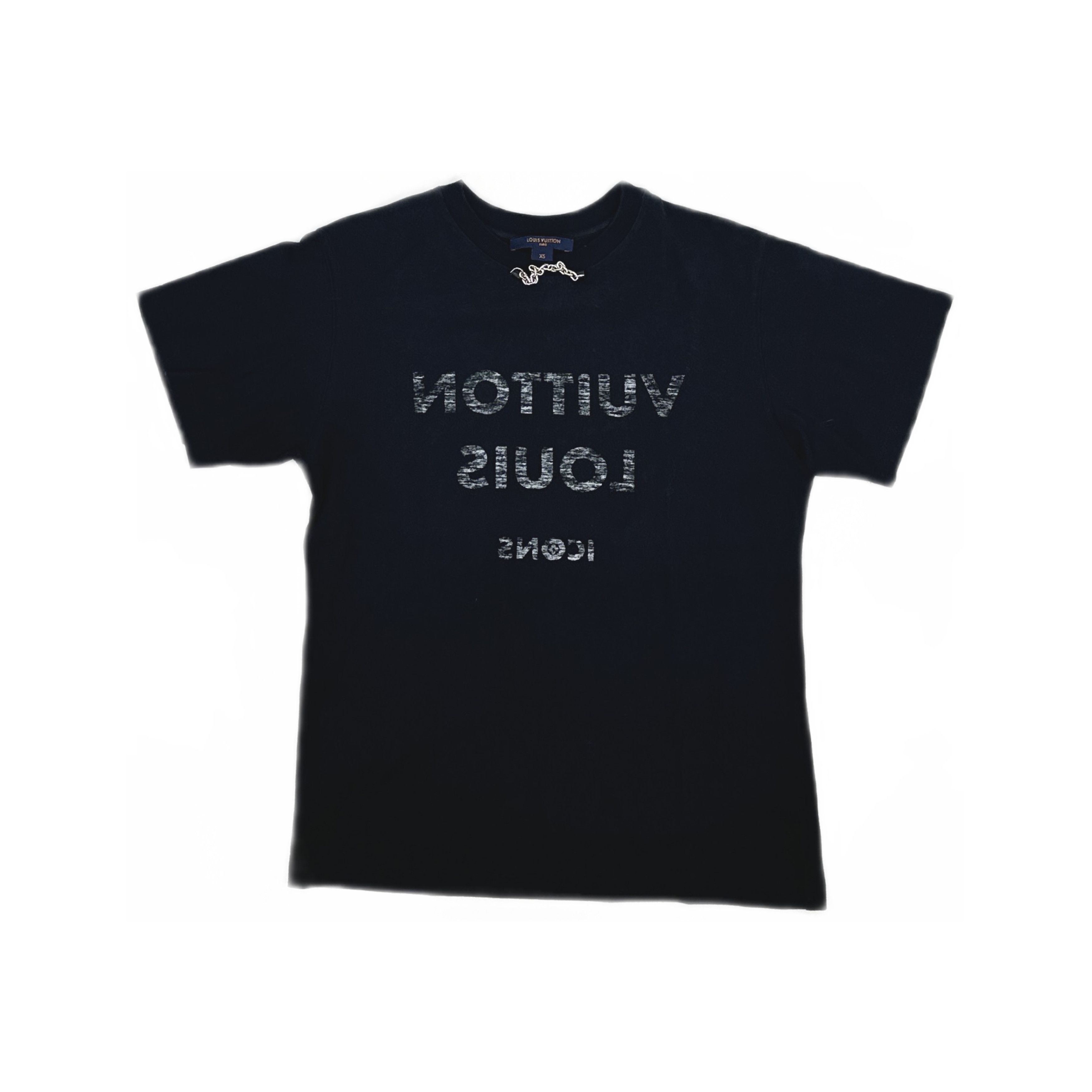Louis Vuitton Louis Vuitton Mirror Print Chain T-Shirt XS Size XS / US 0-2 / IT 36-38 - 1 Thumbnail
