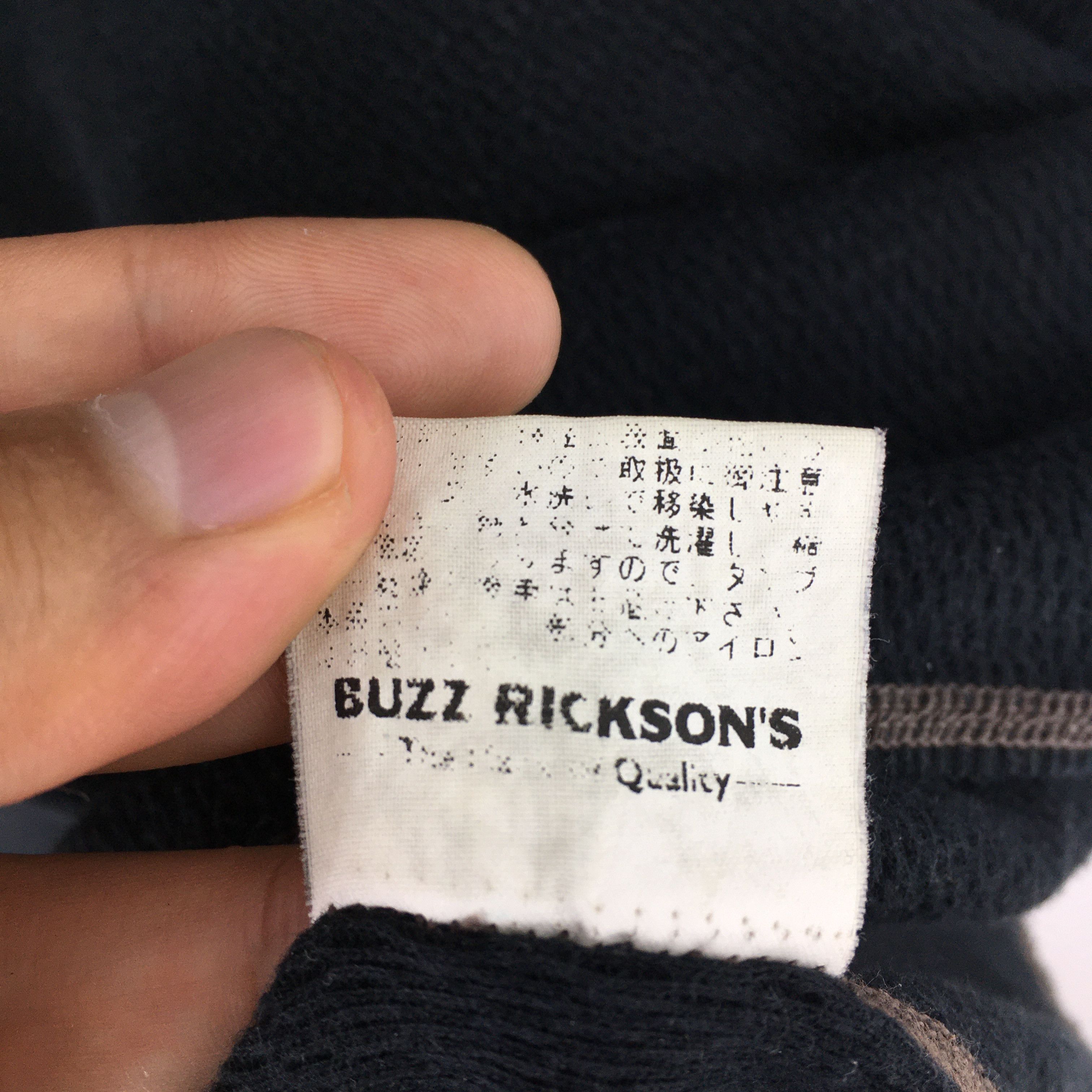 Buzz Rickson's × Vintage Vintage Buzz Rickson Us Air Force Usaf Black T shirt Medium Size US M / EU 48-50 / 2 - 6 Thumbnail