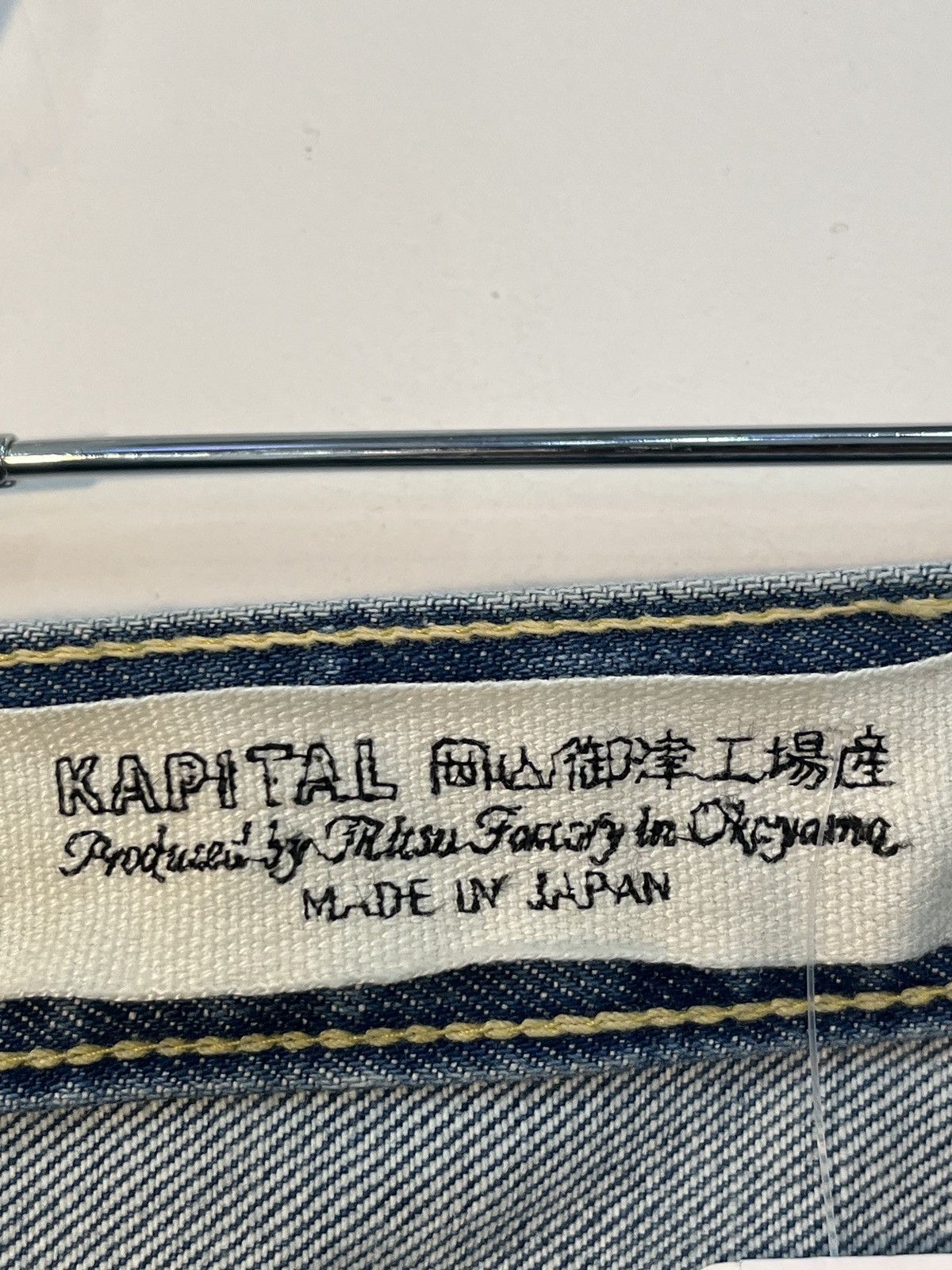 Kapital Kapital 14oz Denim 5p MONKEY CISCO (STUDS) Size US 34 / EU 50 - 9 Thumbnail