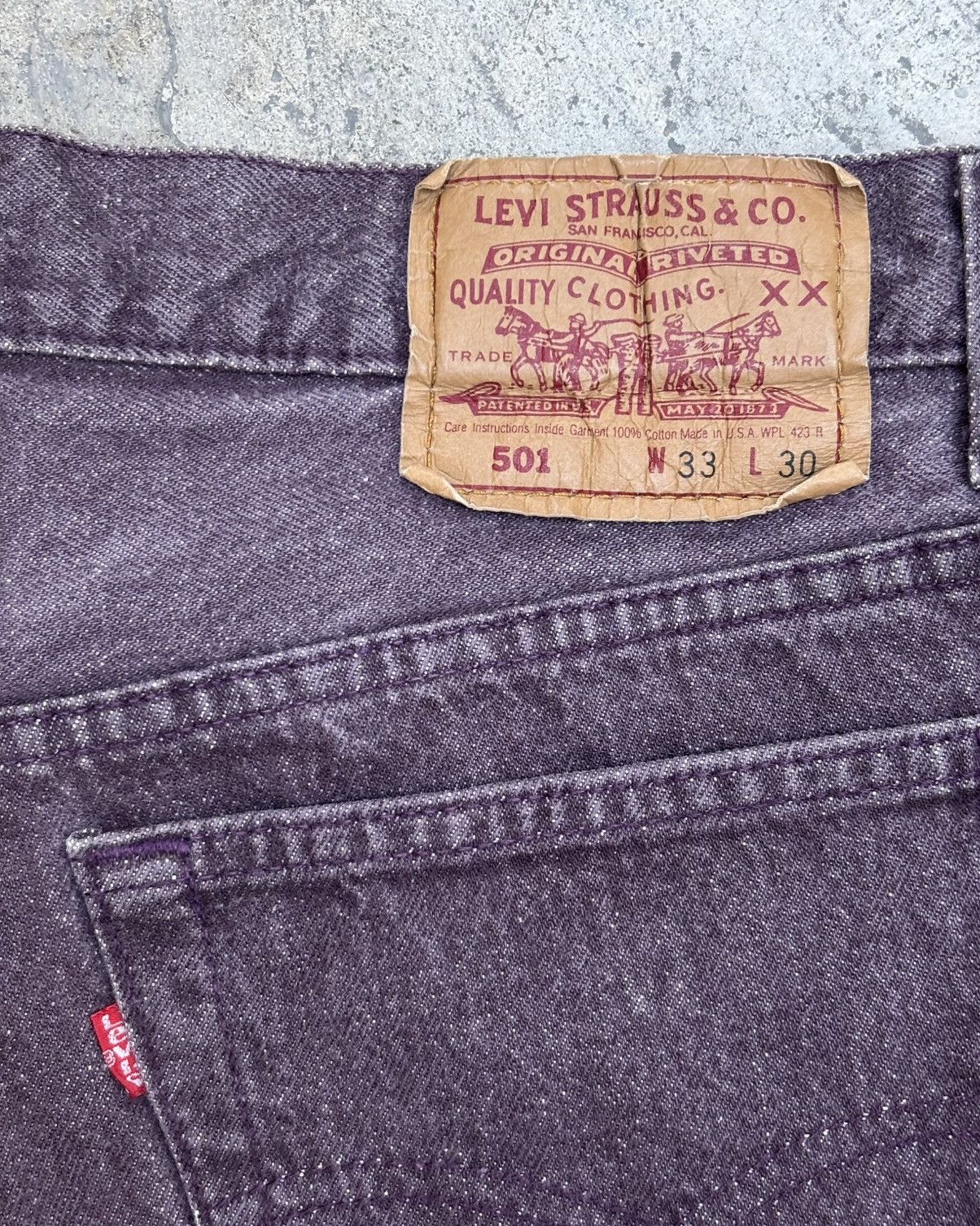Levi's LEVIS 501 MADE IN USA Size US 33 - 4 Thumbnail