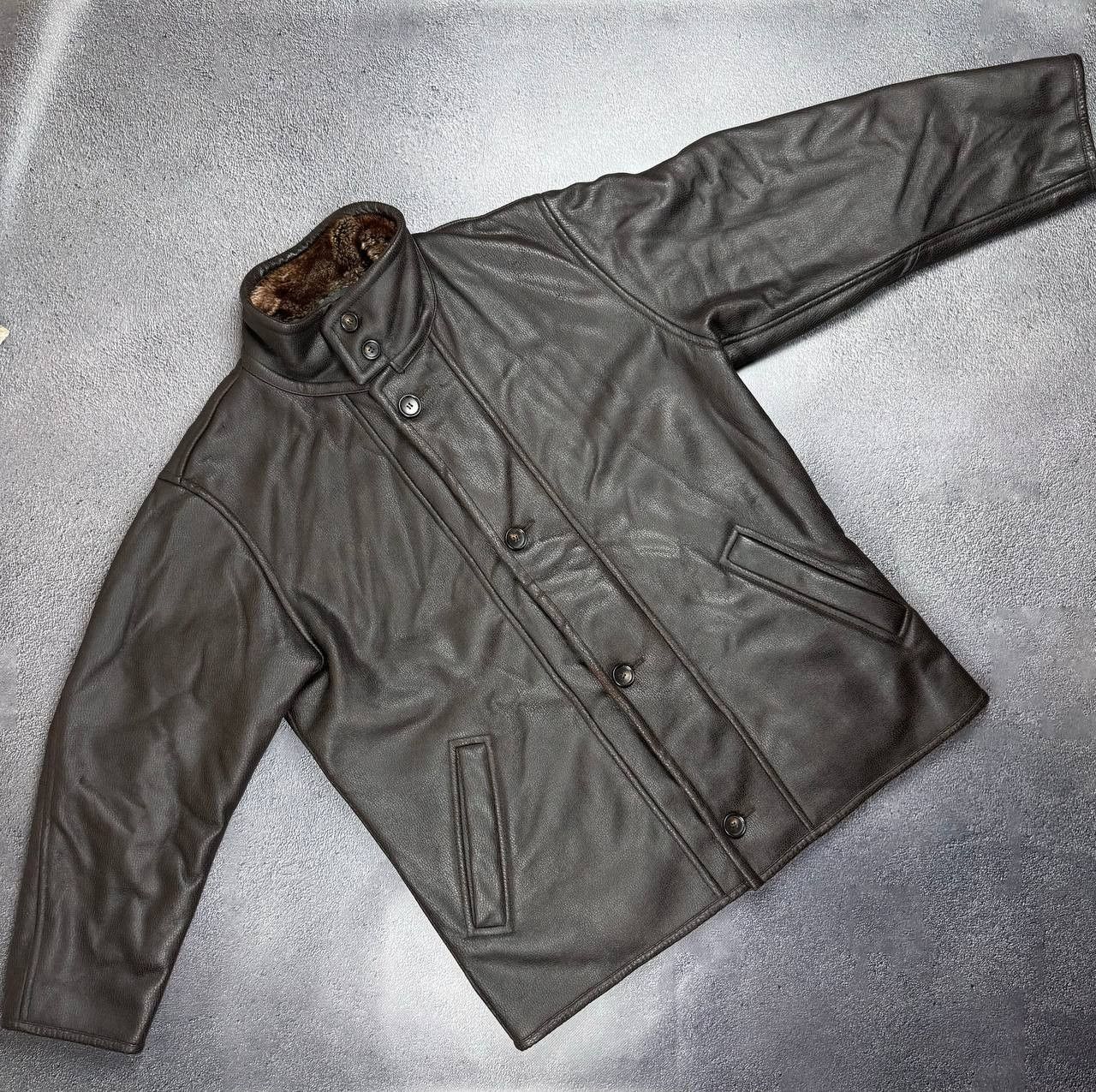 Bugatti Bugatti Vintage Lather Bomber Jacket 90's Size US XL / EU 56 / 4 - 2 Thumbnail