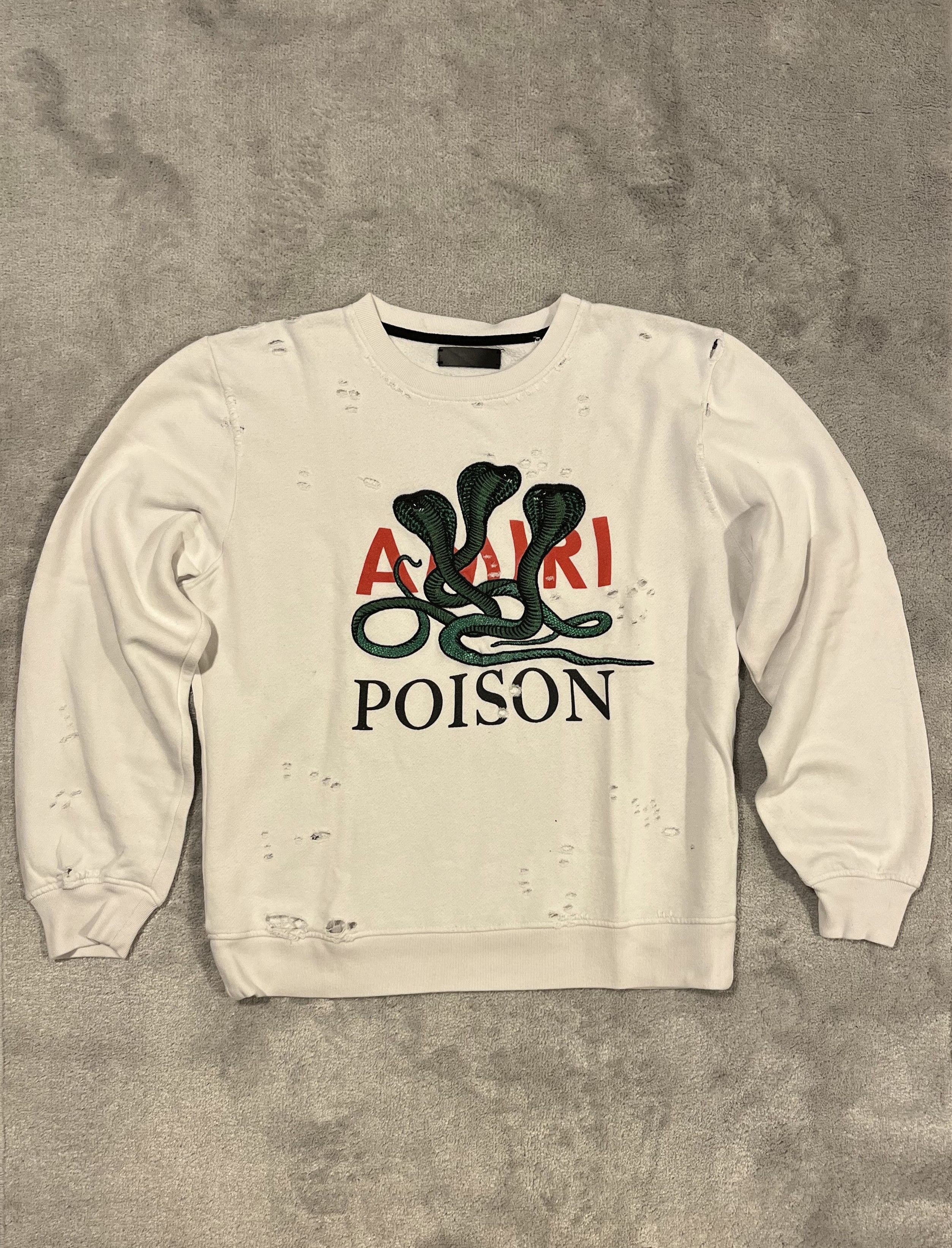 Amiri -Amiri- POISON SNAKE SWEATSHIRT (M) | Grailed