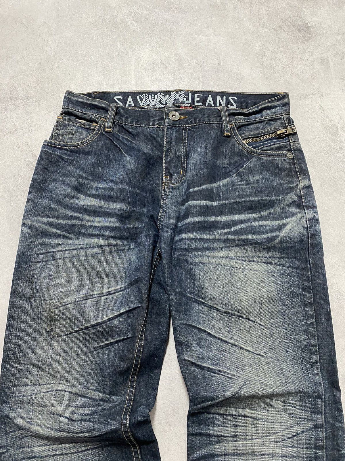 Hysteric Glamour Vintage 90s Jeans Pants SAVVY Revival Breaker Rock N Roll Size US 31 - 2 Thumbnail