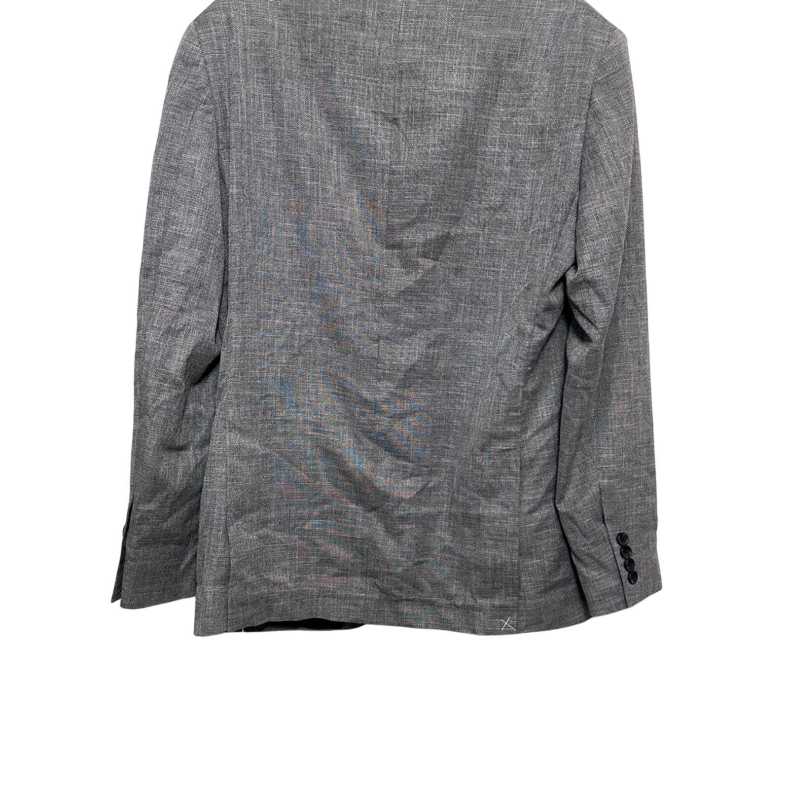 Nordstrom Nordstrom Suit Jacket Two Button Lined Gray Men's 38R NWOT Size 38R - 6 Thumbnail