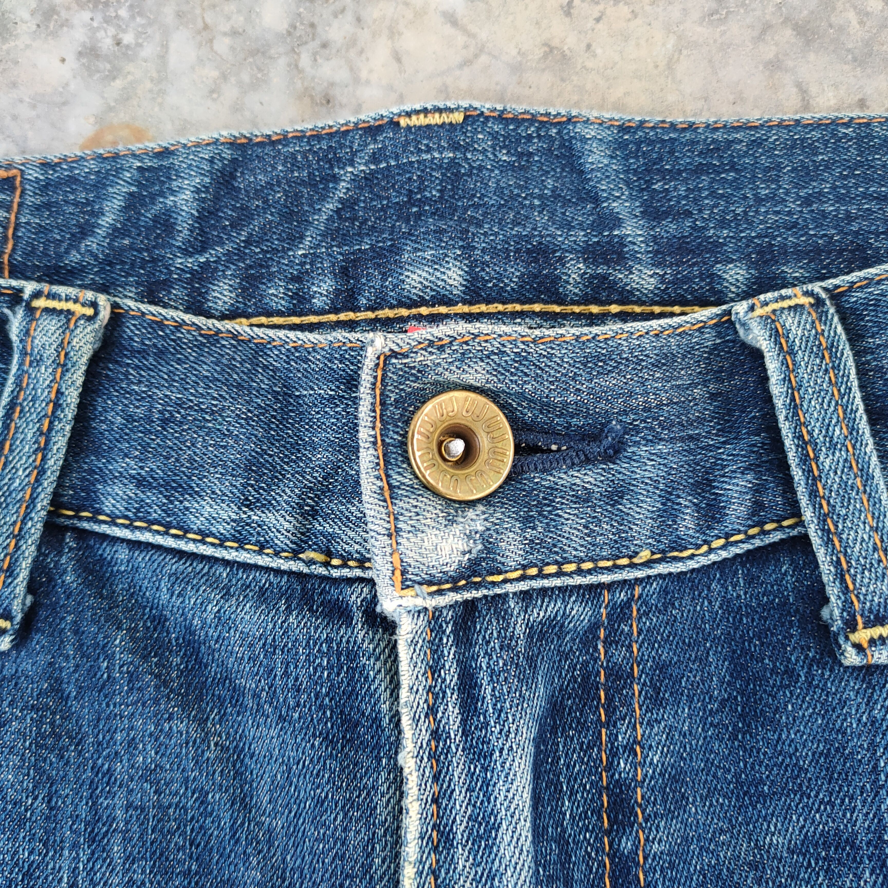 Japanese Brand W33 VINTAGE JAPANESE S001 FADED JEANS DENIM PANTS Size US 33 - 5 Thumbnail