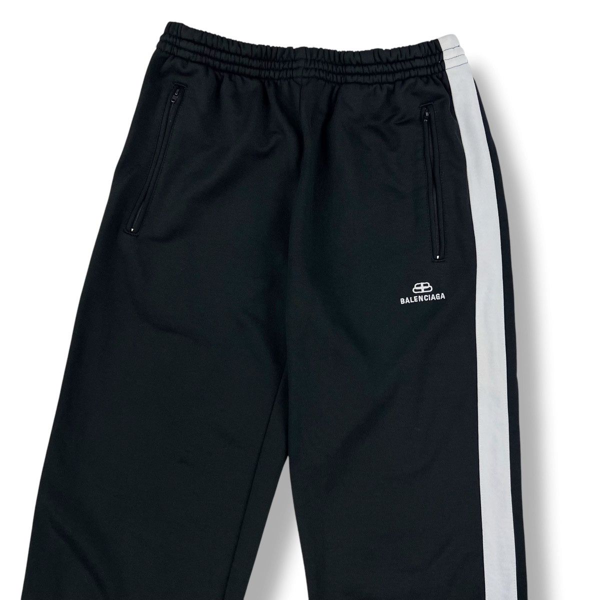 Balenciaga BB Embroidered Black Sweatpants