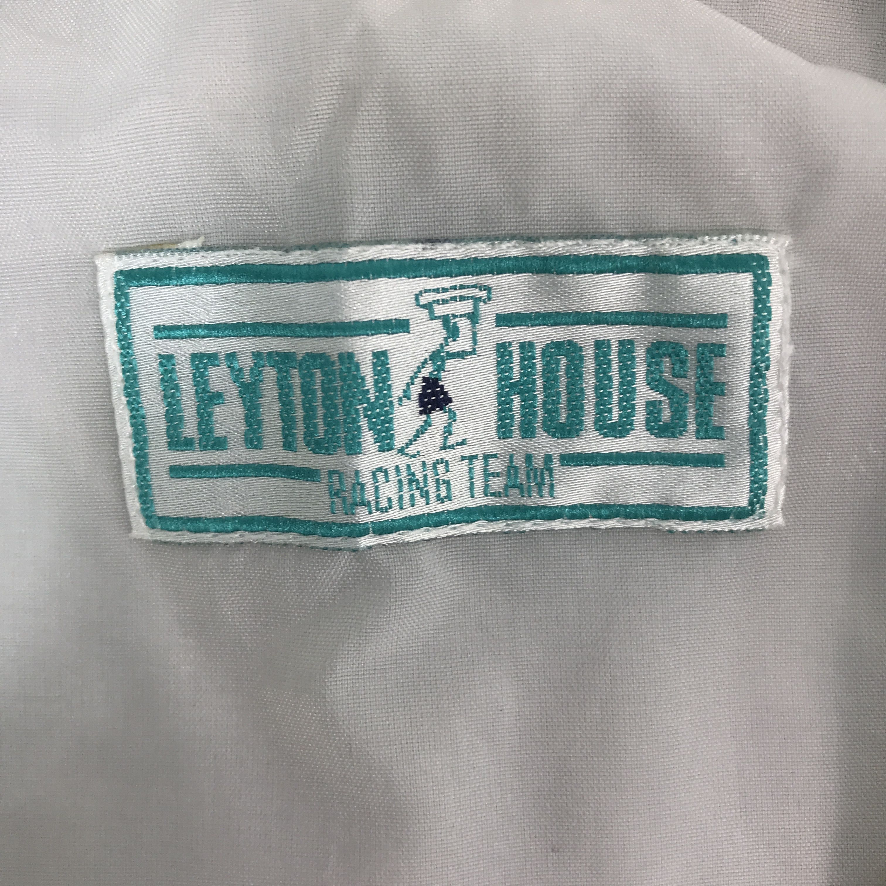 Japanese Brand Vtg leyton house racing japan light zip jacket Size US L / EU 52-54 / 3 - 10 Thumbnail