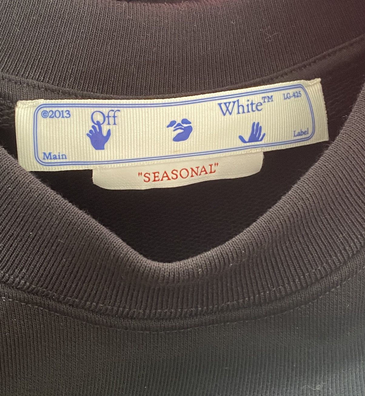 Off-White Off-White Patch Sweatshirt Size XL Size US XL / EU 56 / 4 - 6 Thumbnail
