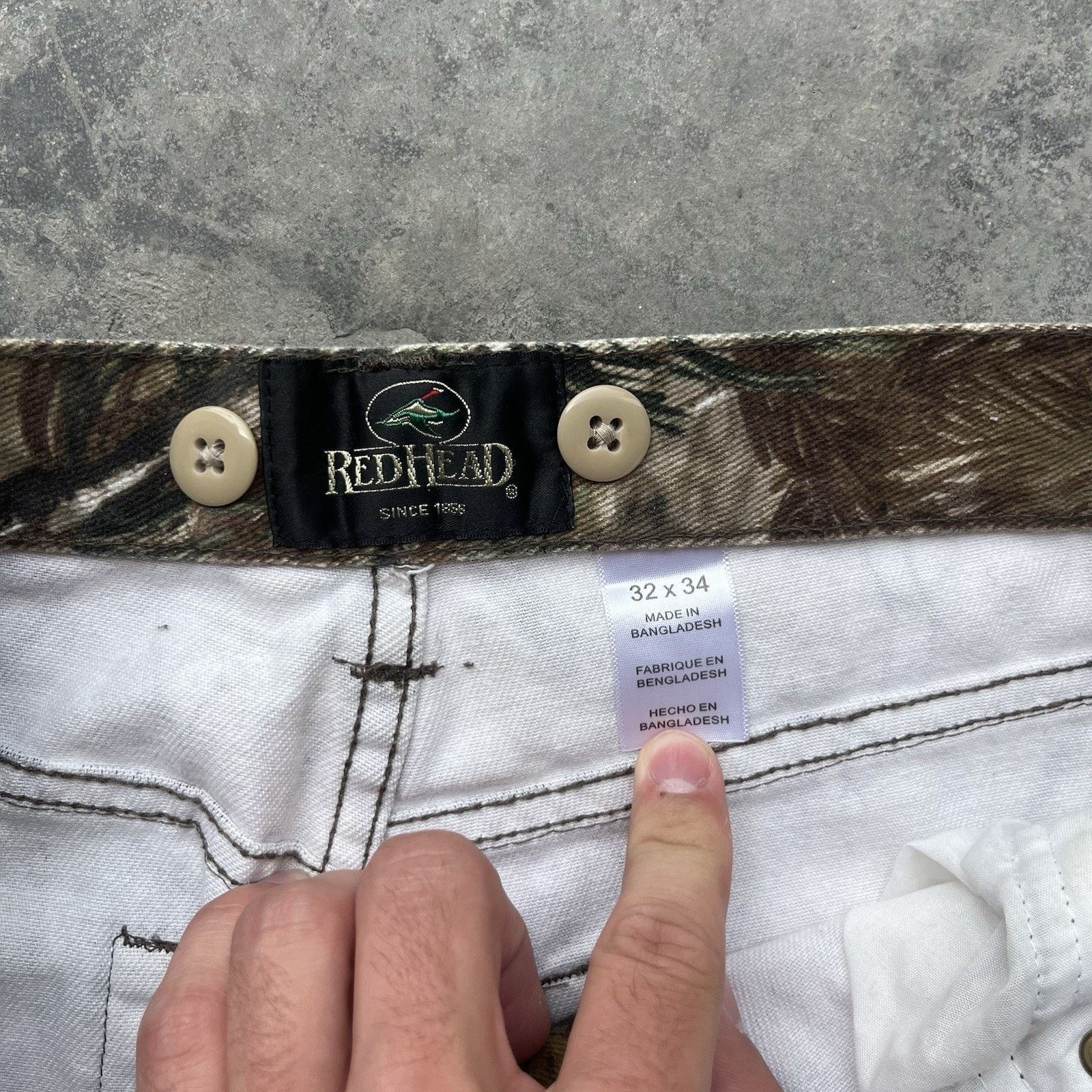 Vintage Vintage Redhead Related Camo Pants Men 32X 34 Workwear Util Size US 32 / EU 48 - 6 Thumbnail