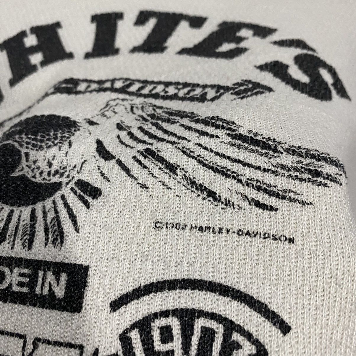 Harley Davidson × Vintage Vintage 80s Harley Davidson Long Sleeve Size US L / EU 52-54 / 3 - 4 Thumbnail