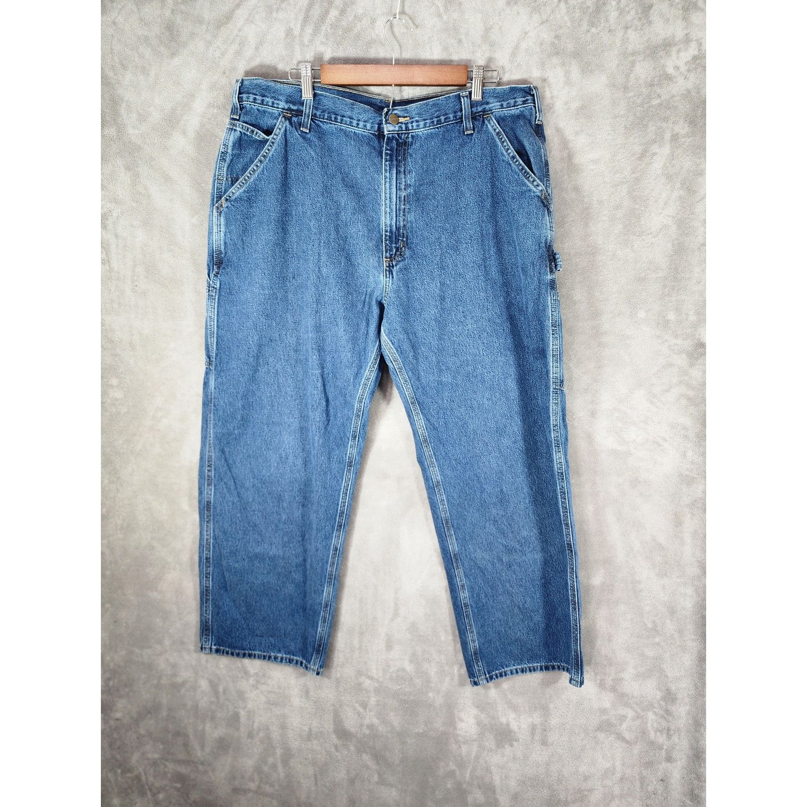 Carhartt Carhartt Men's Jeans 40x30 Blue Denim Size US 40 / EU 56 - 1 Thumbnail