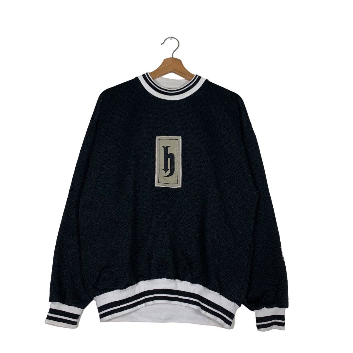 Japanese Brand DJ Honda Big Logo Sweatshirt #0496-C23 Size US M / EU 48-50 / 2 - 1 Thumbnail