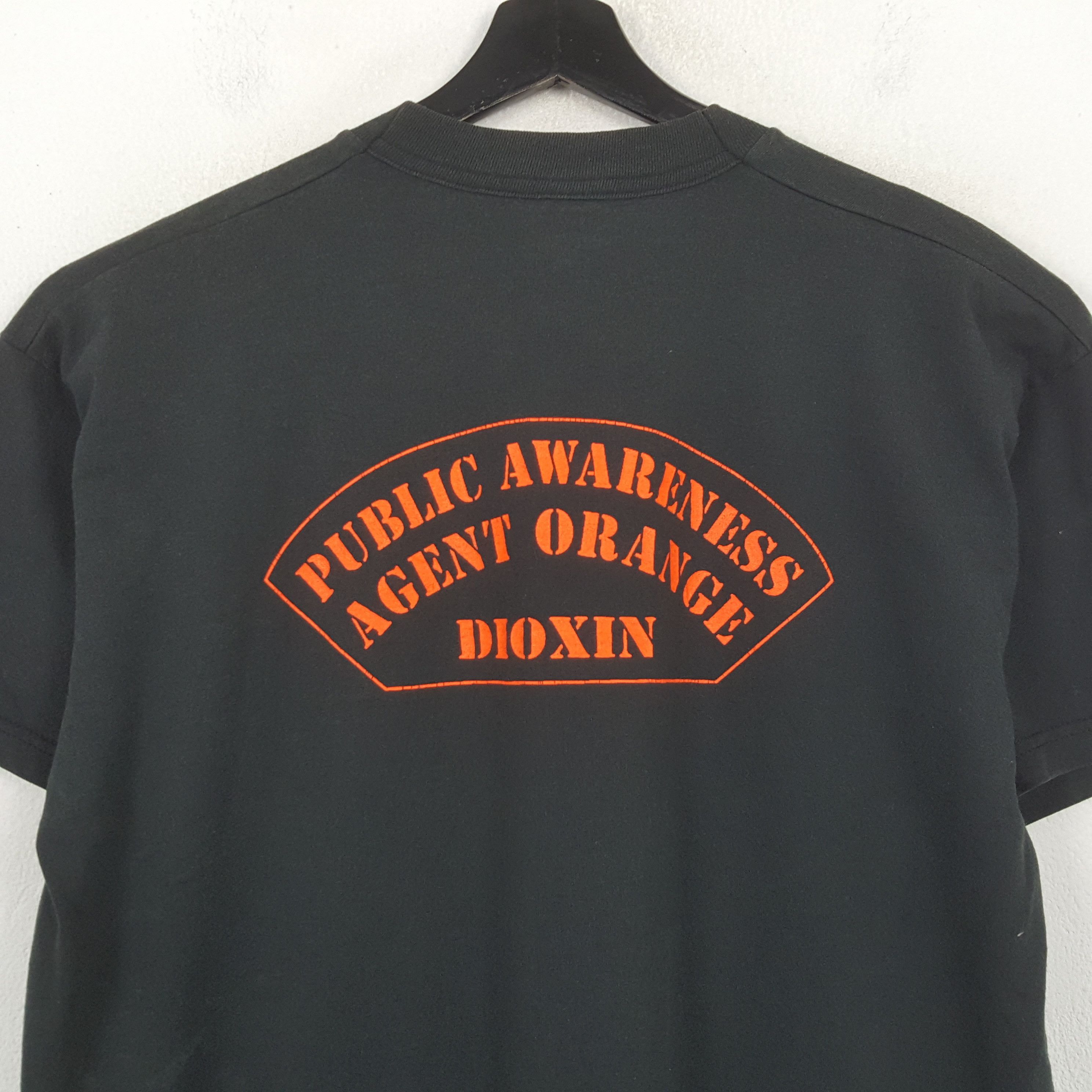 Fruit Of The Loom Agent Orange Dioxin Tshirt RR14 Size US L / EU 52-54 / 3 - 4 Thumbnail