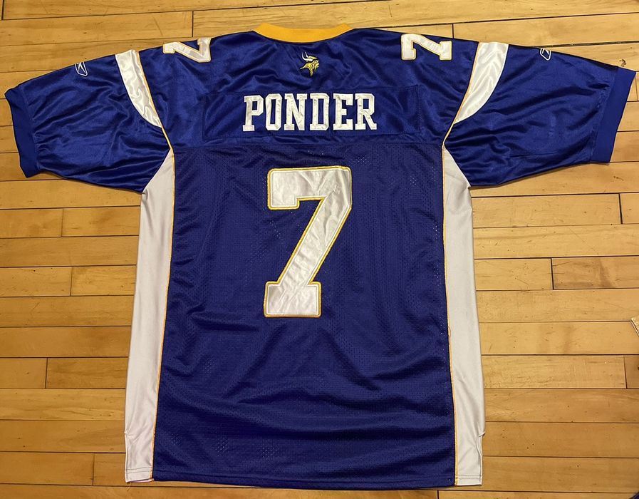 Reebok Reebok NFL On Field MN Viking Christian Ponder Jersey Size56