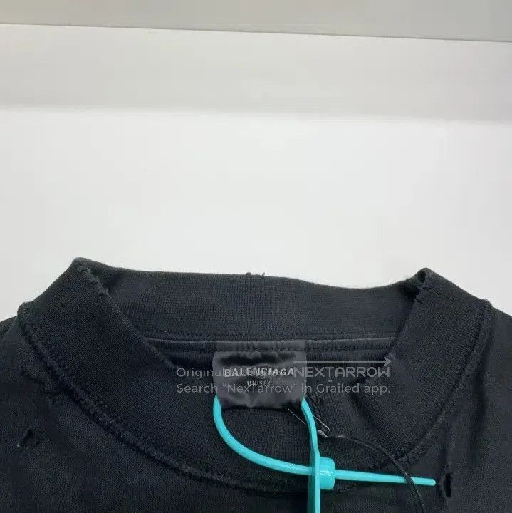 Balenciaga Balenciaga SS24 Vintage Logo Black T. Size US M / EU 48-50 / 2 - 5 Thumbnail