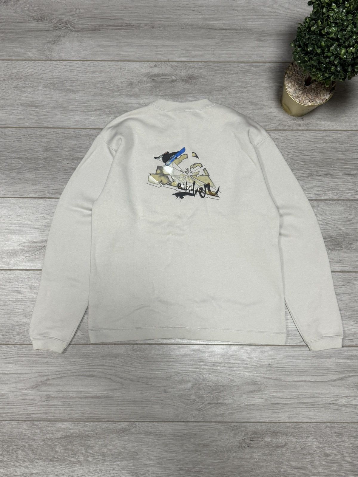 Quiksilver Quiksilver vintage snowboard sweatshirt Size US M / EU 48-50 / 2 - 4 Thumbnail