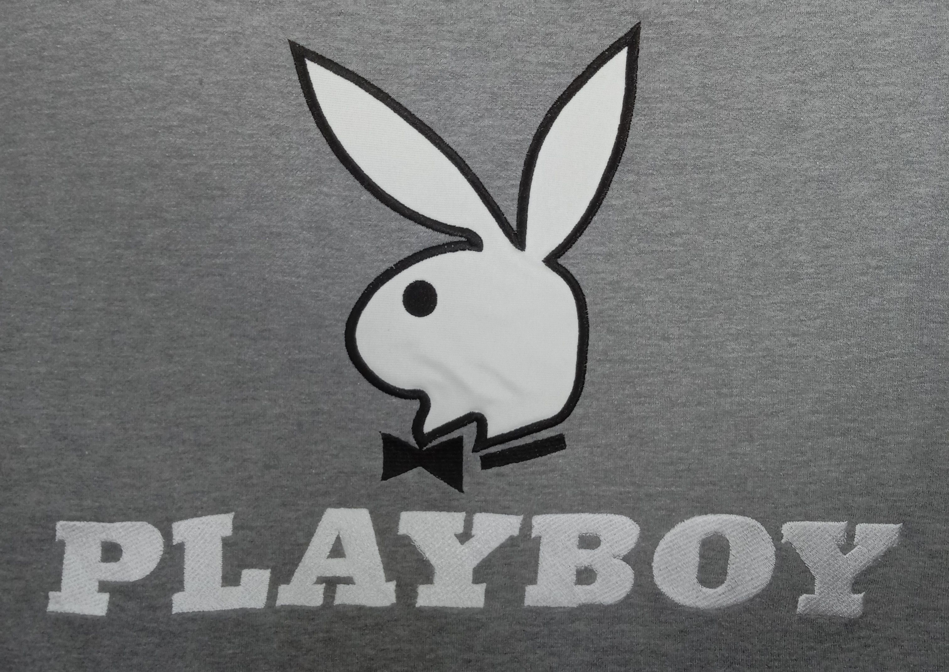 Playboy Vintage Playboy Big Logo Embroidery Sweatshirt Size US M / EU 48-50 / 2 - 6 Thumbnail