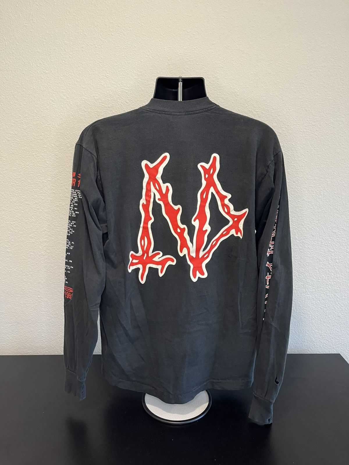 Band Tees × Vintage Napalm death shirt vintage long sleeve English grindcore Size US XL / EU 56 / 4 - 2 Thumbnail